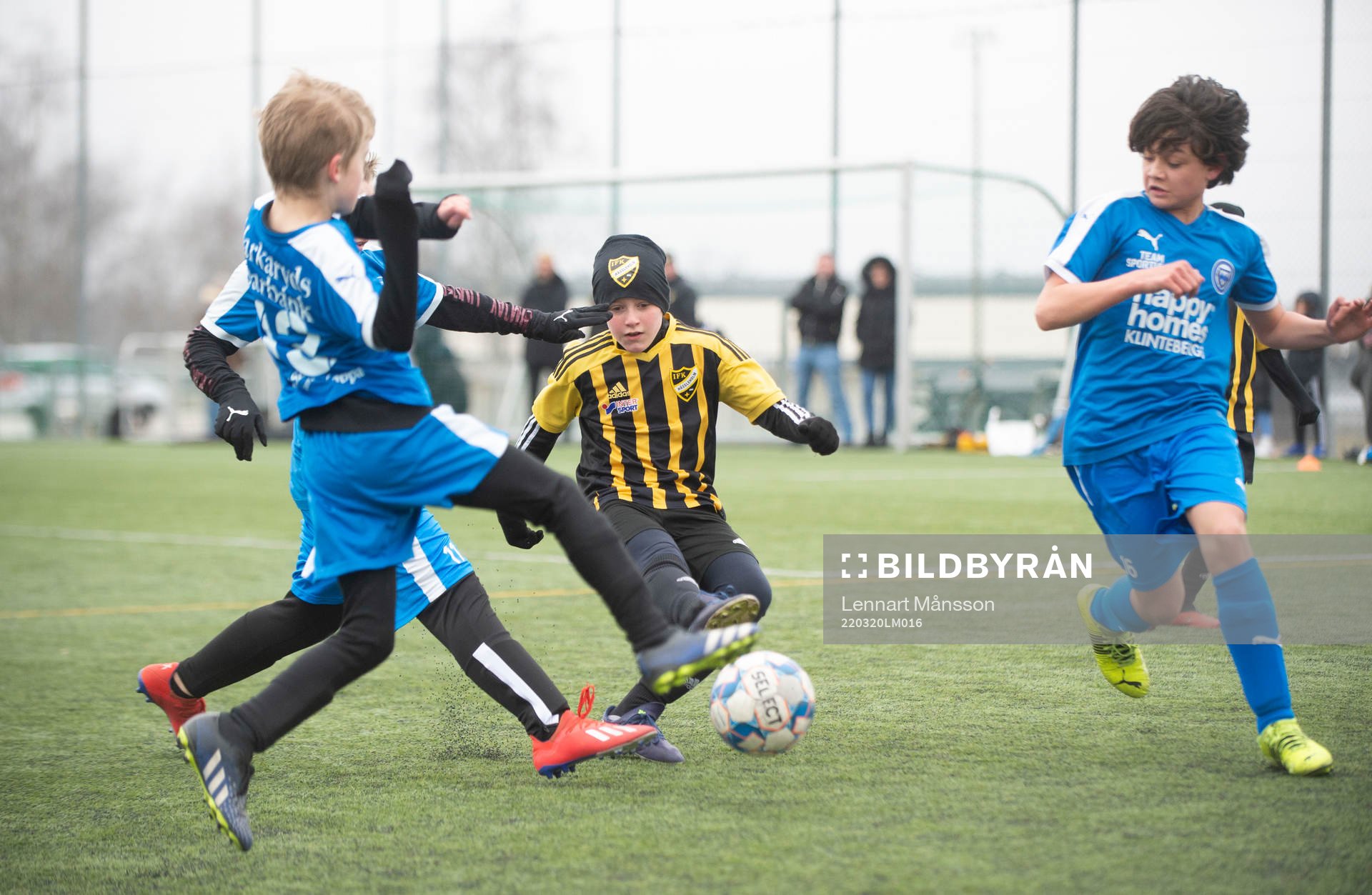 i träningsmatchen för pojkar födda 2011 mellan IFK