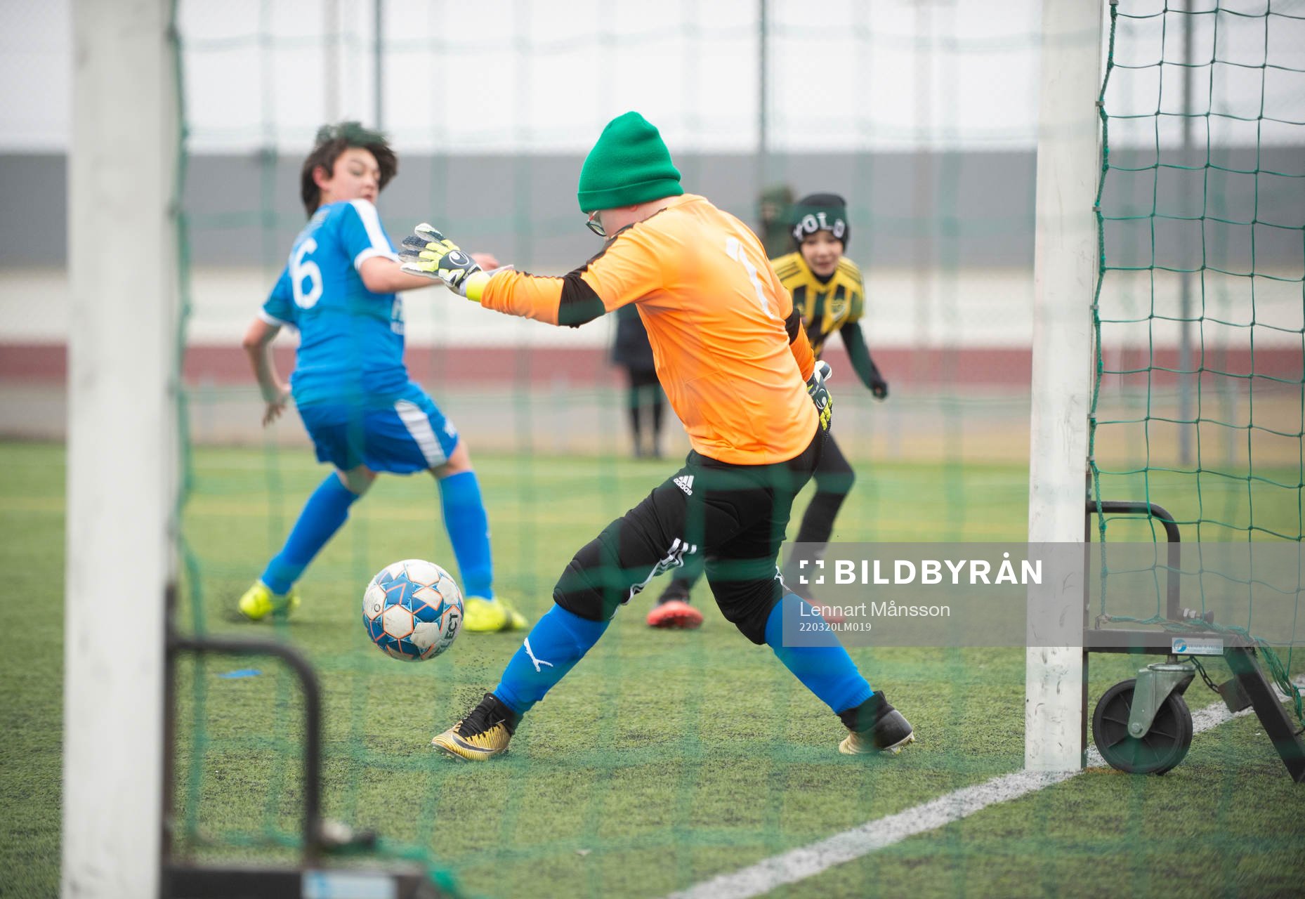 i träningsmatchen för pojkar födda 2011 mellan IFK