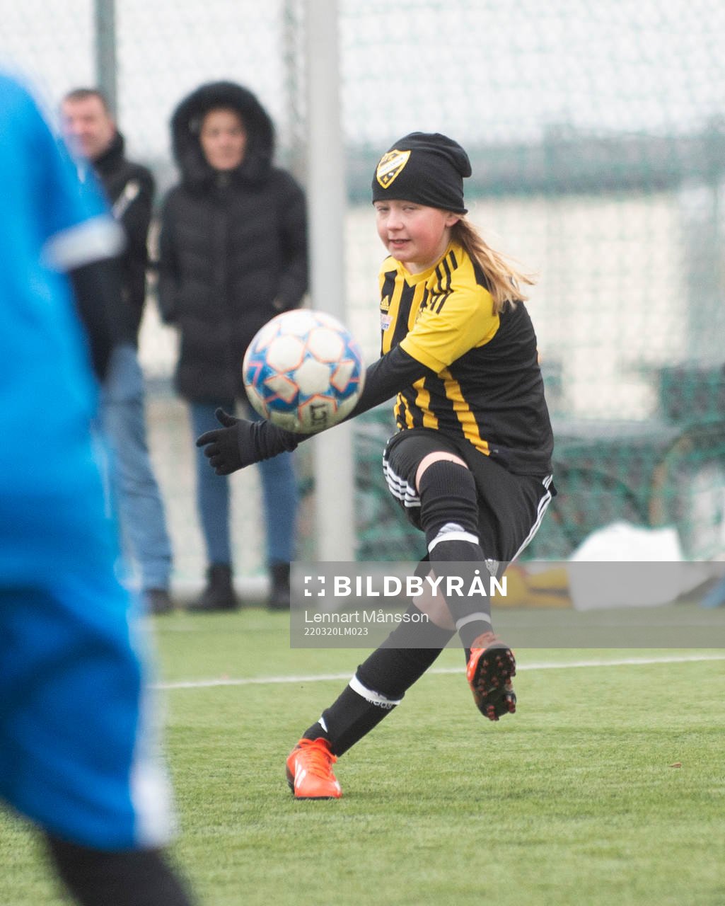 i träningsmatchen för pojkar födda 2011 mellan IFK
