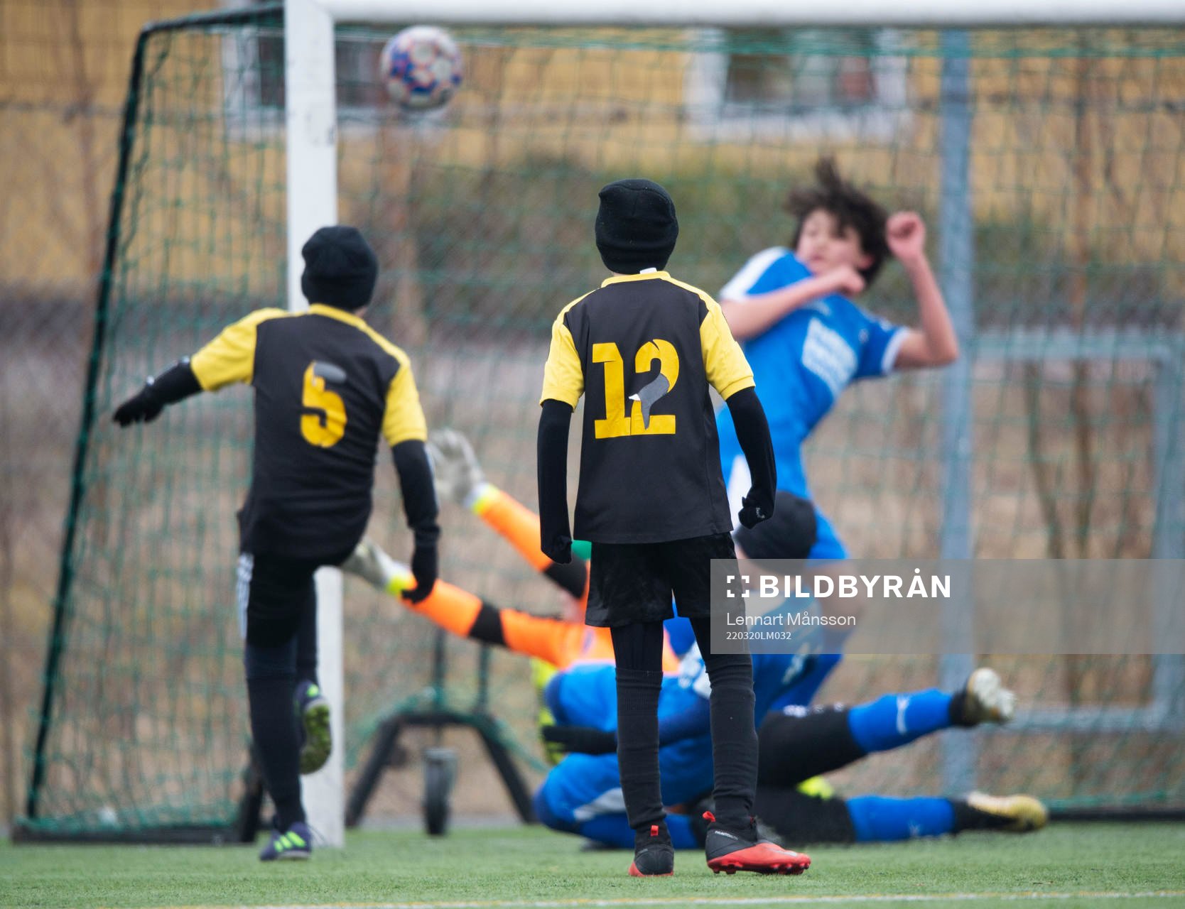 i träningsmatchen för pojkar födda 2011 mellan IFK