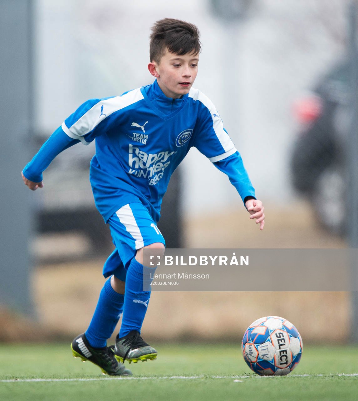 i träningsmatchen för pojkar födda 2011 mellan IFK
