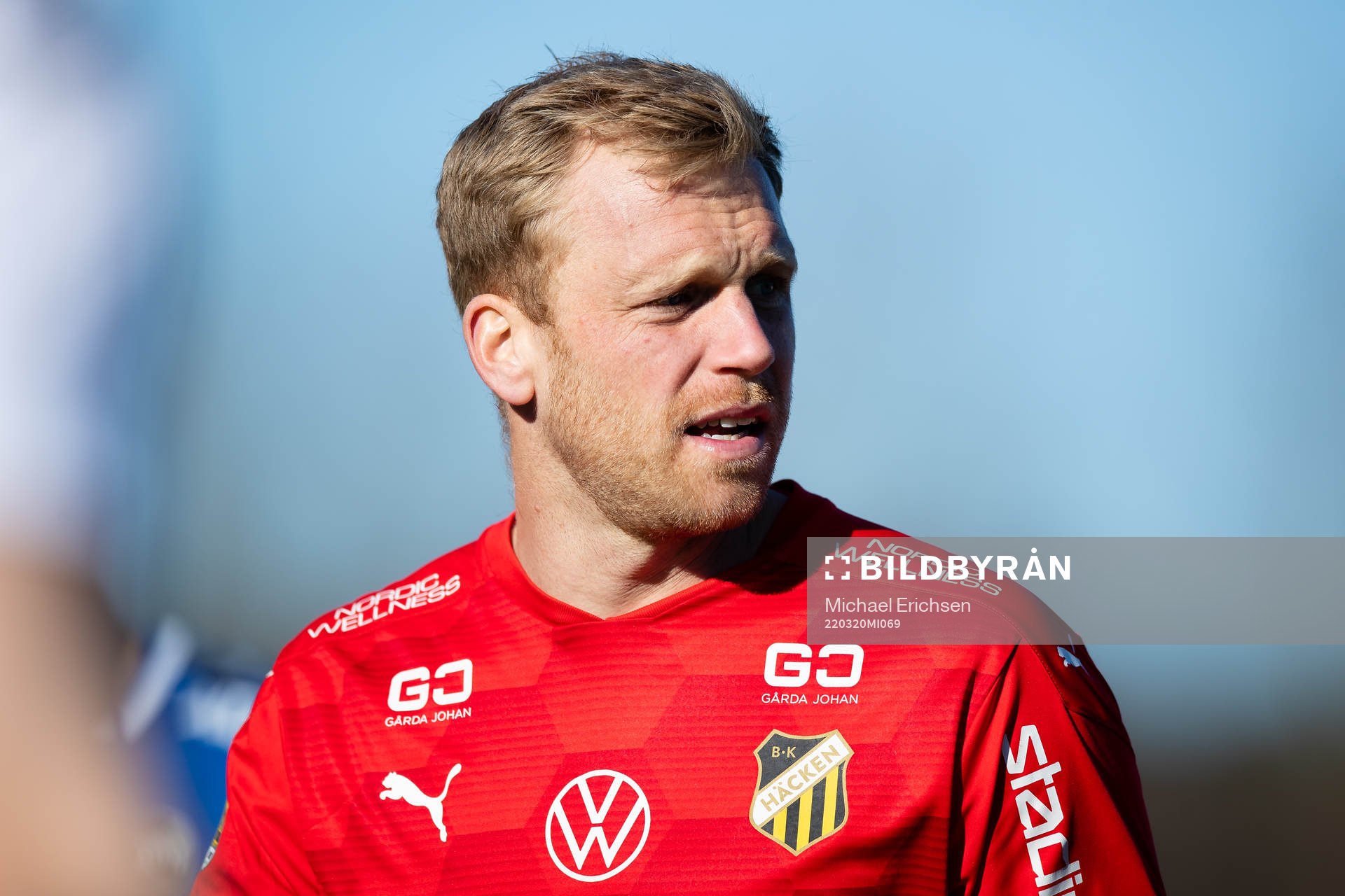 Häckens målvakt Peter Abrahamsson