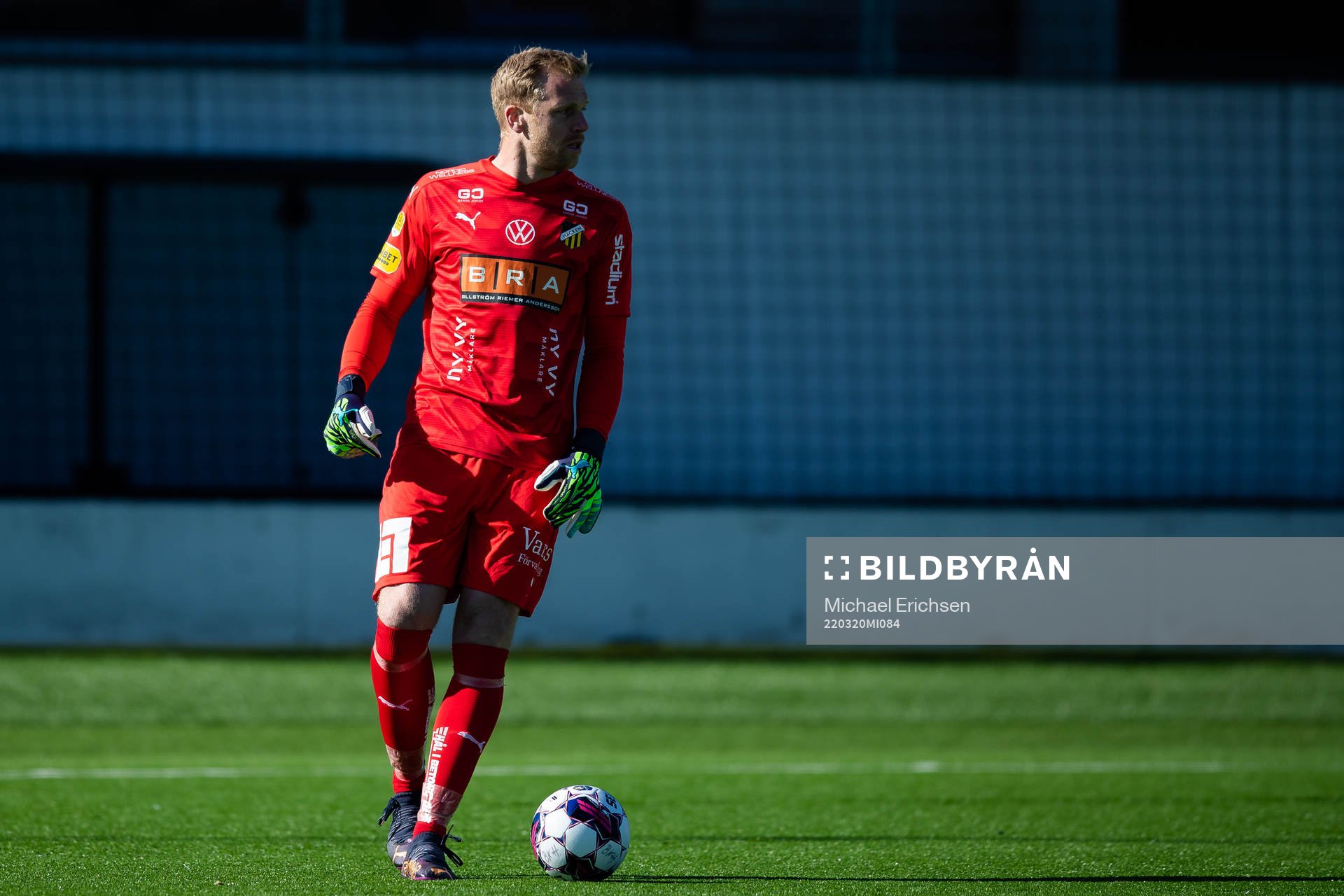 Häckens målvakt Peter Abrahamsson