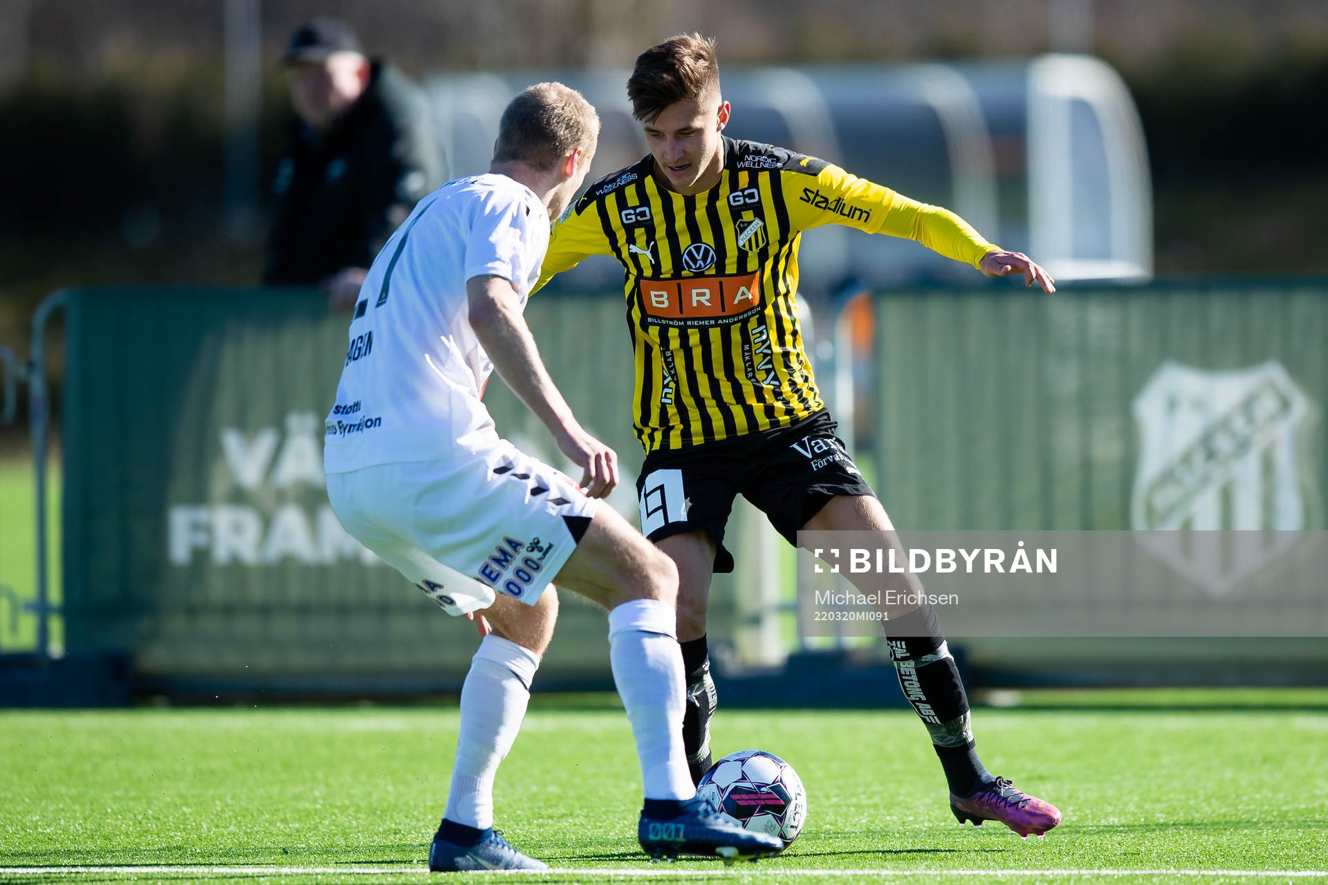 Odds Steffen Hagen och Häckens Leo Bengtsson