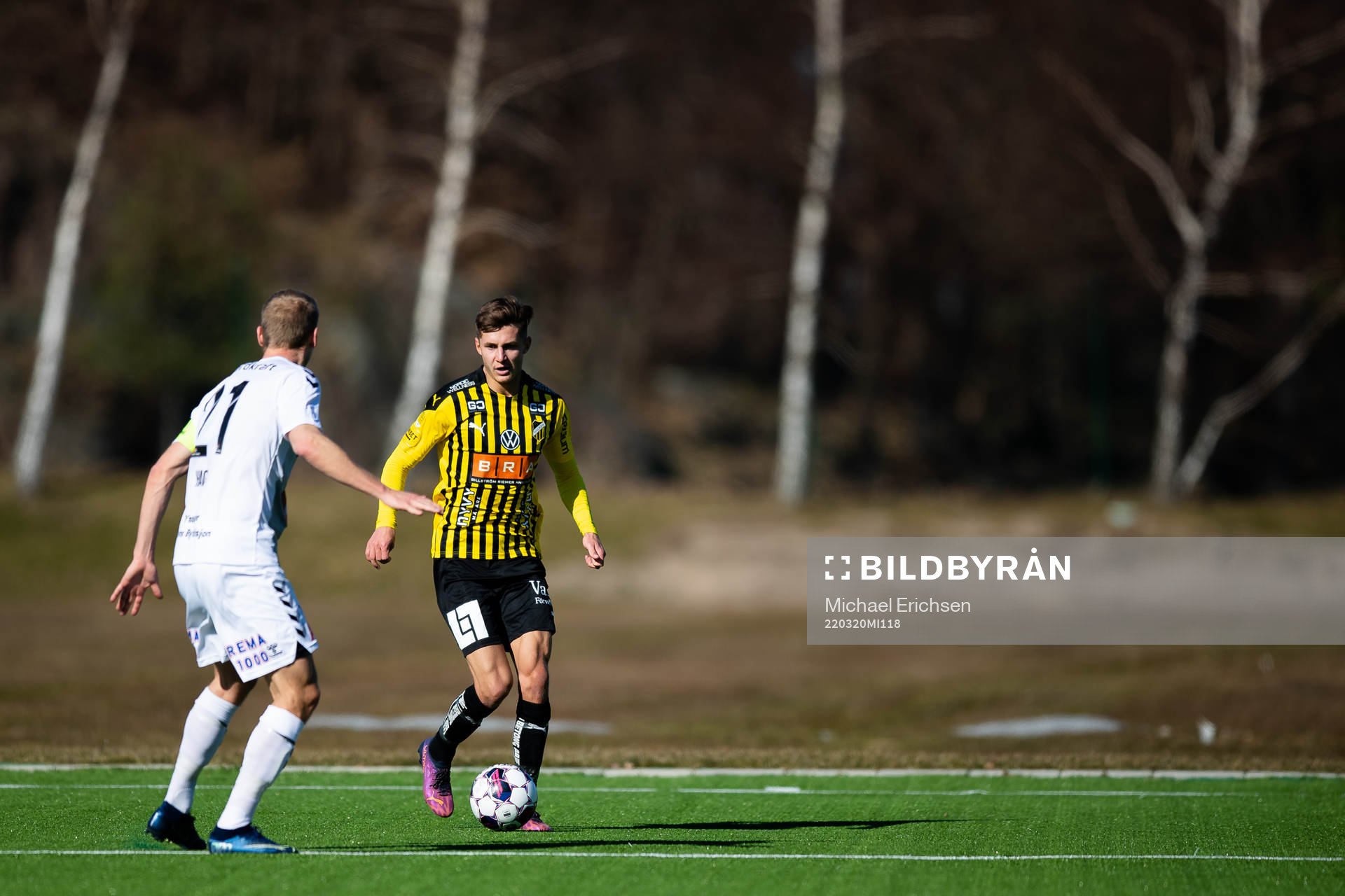 Odds Steffen Hagen mot Häckens Leo Bengtsson