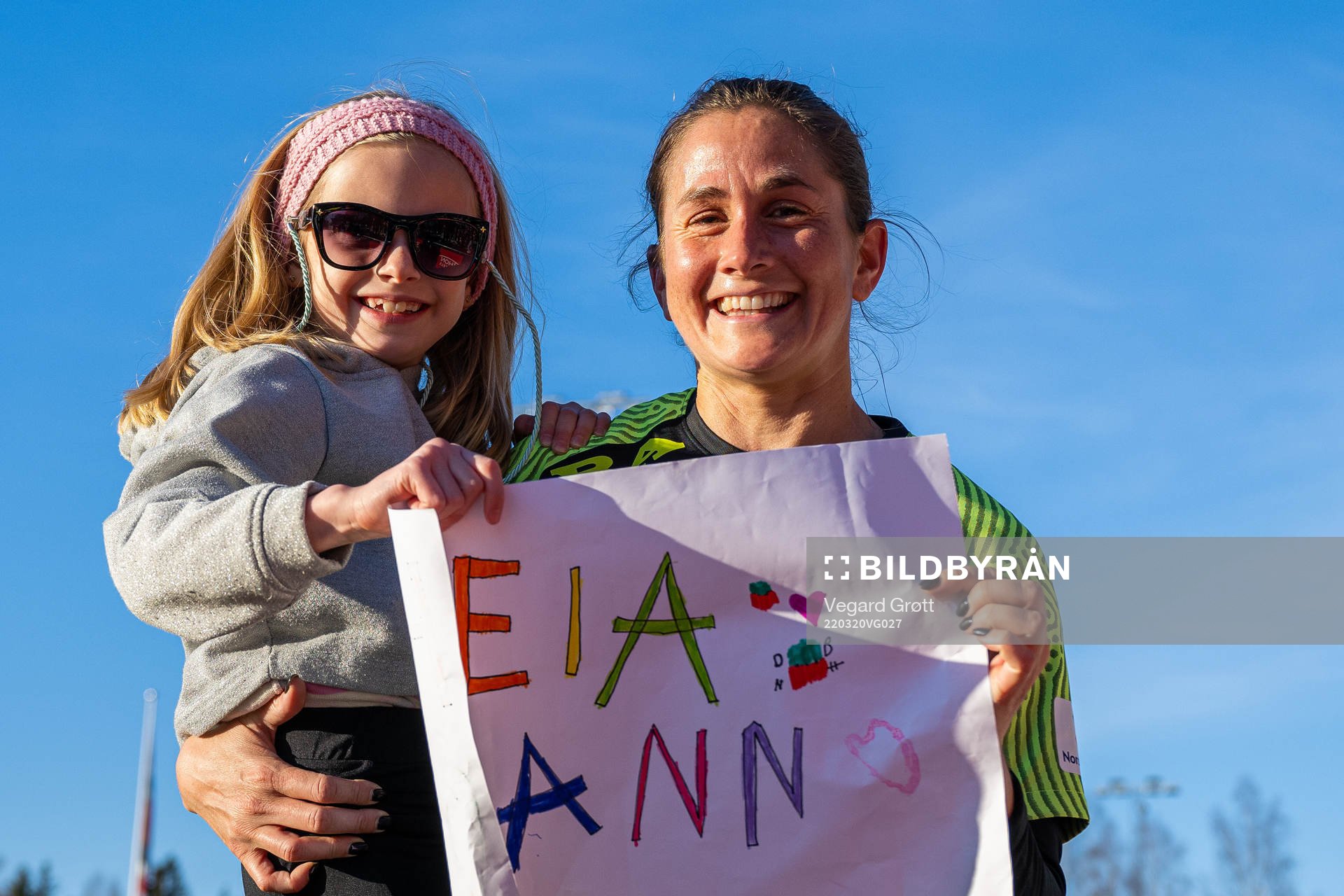 Ingrid Ryland of Brann with her niece