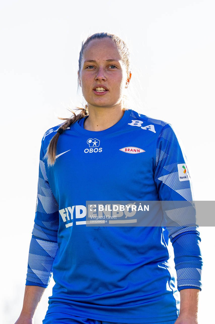 Goalkeeper Aurora Mikalsen of Brann