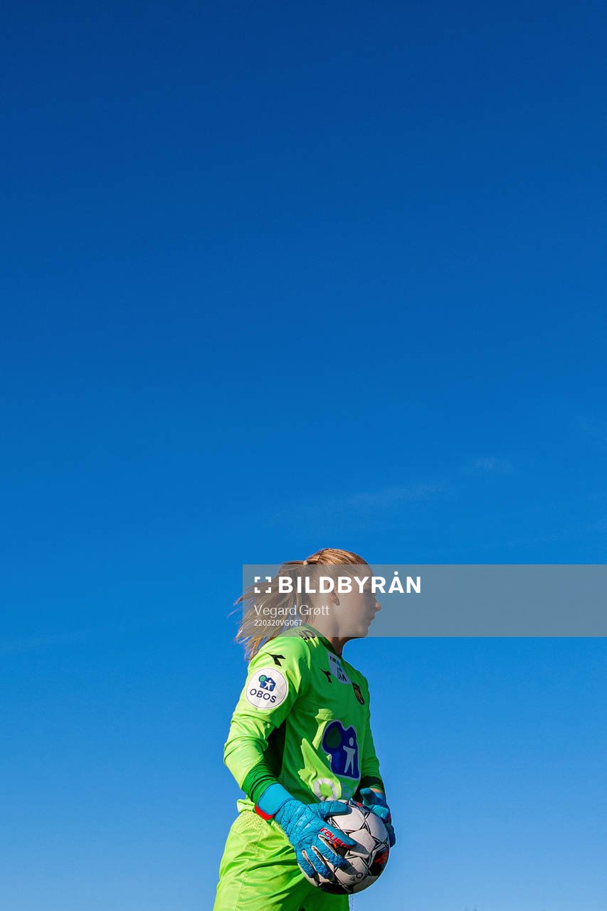 Goalkeeper Linn-Mari Nilsen of Røa