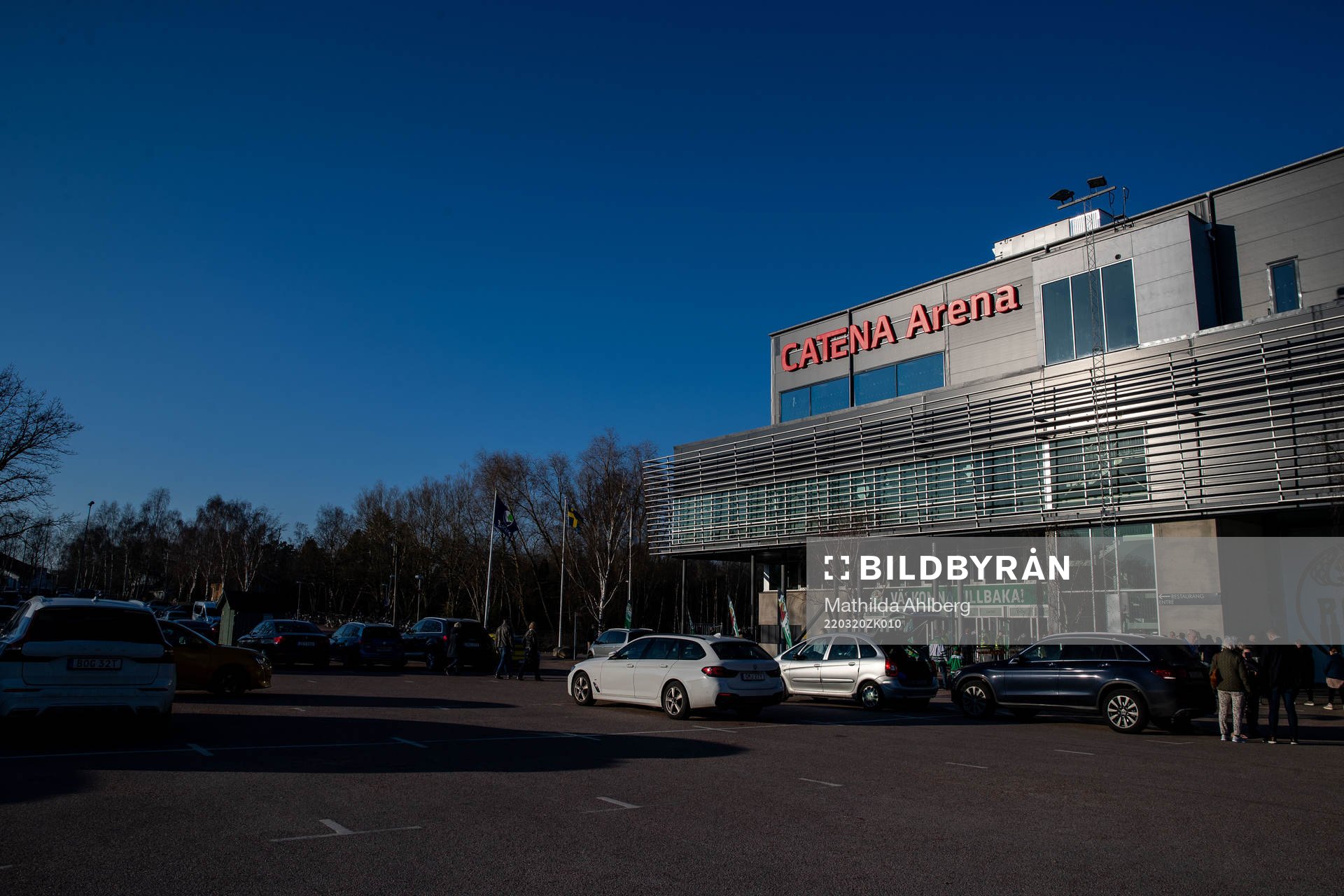 Exteriör av Catena Arena