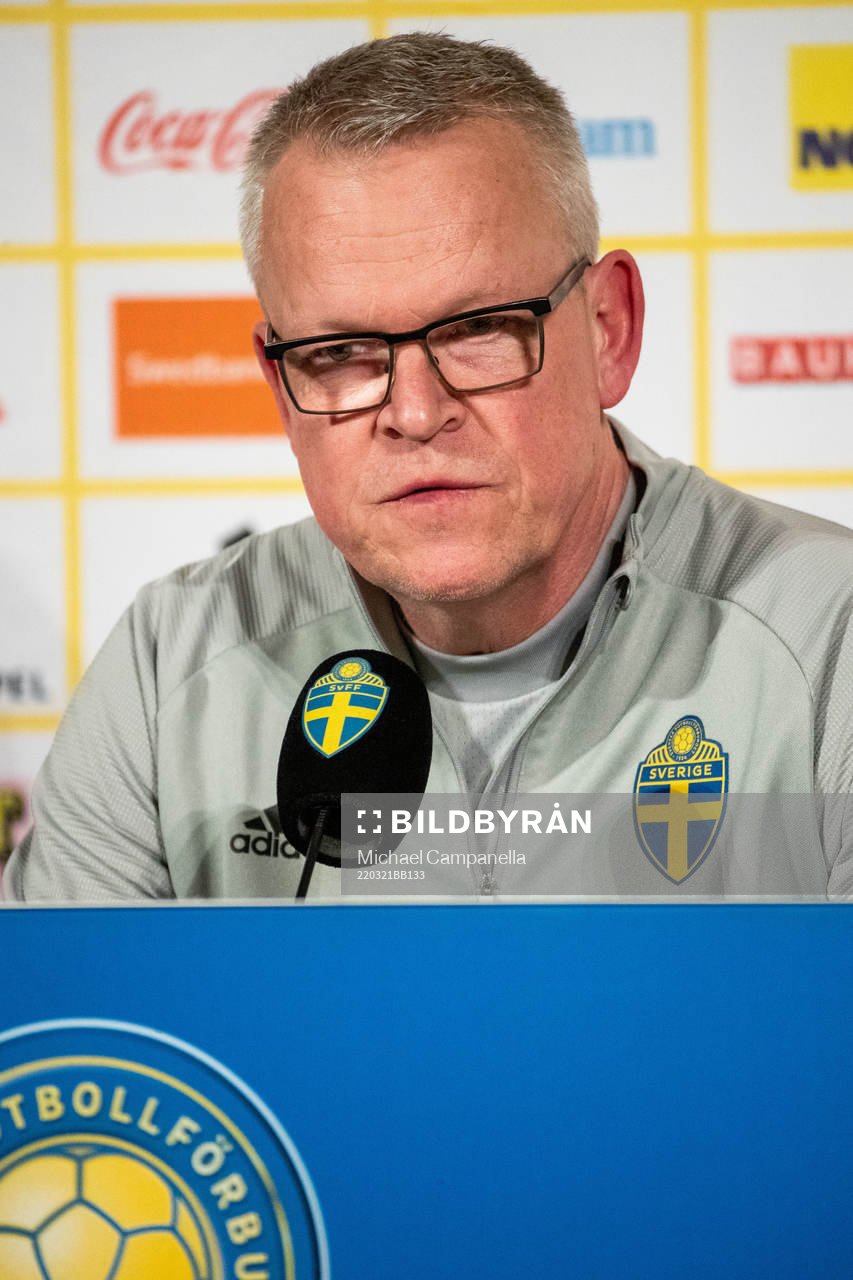 Head coach Janne Andersson of Sweden