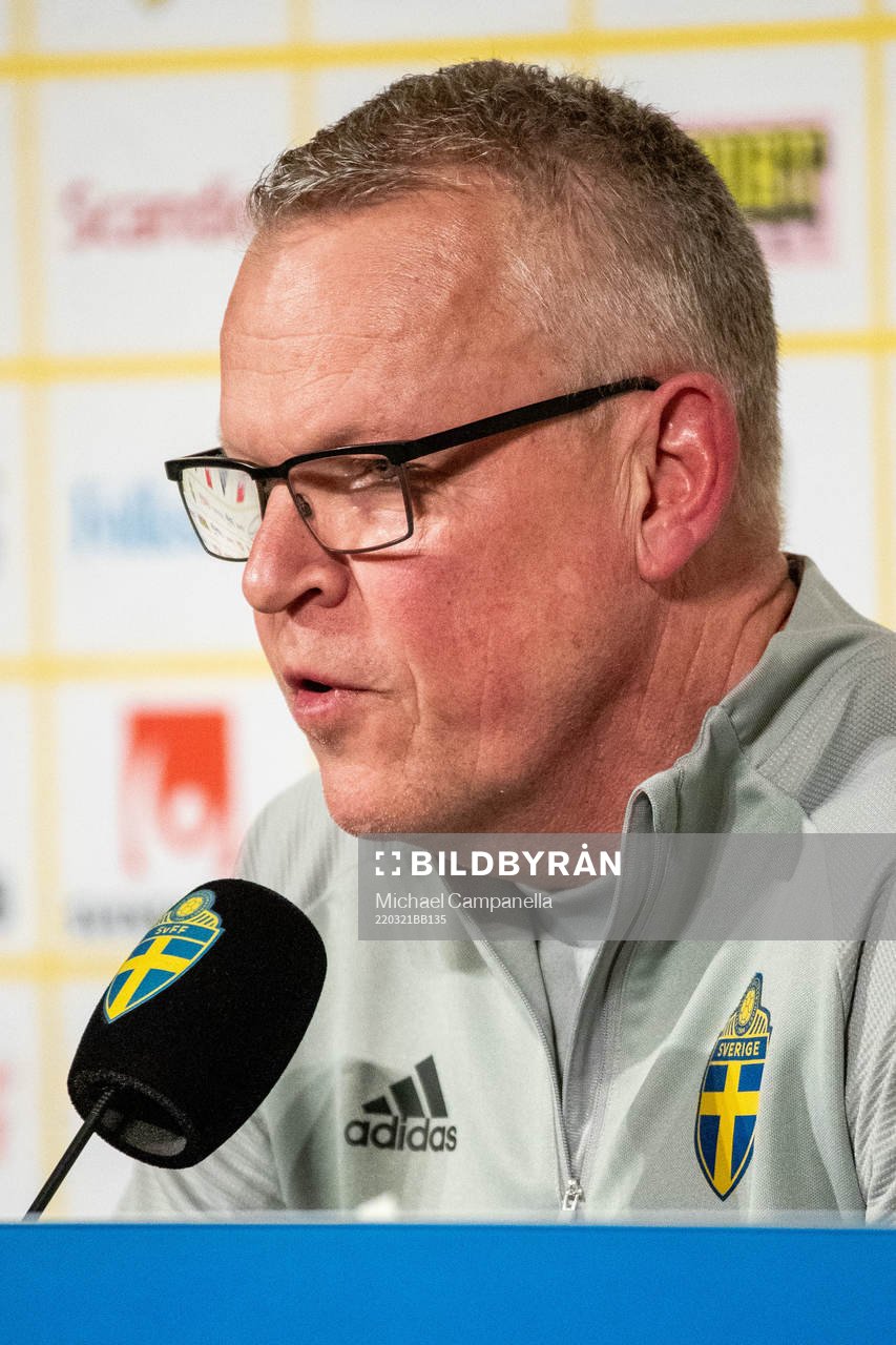 Head coach Janne Andersson of Sweden