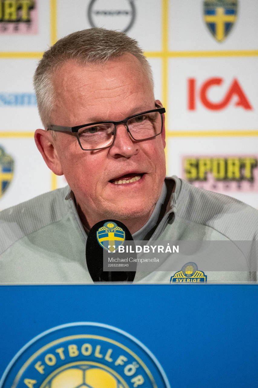 Head coach Janne Andersson of Sweden