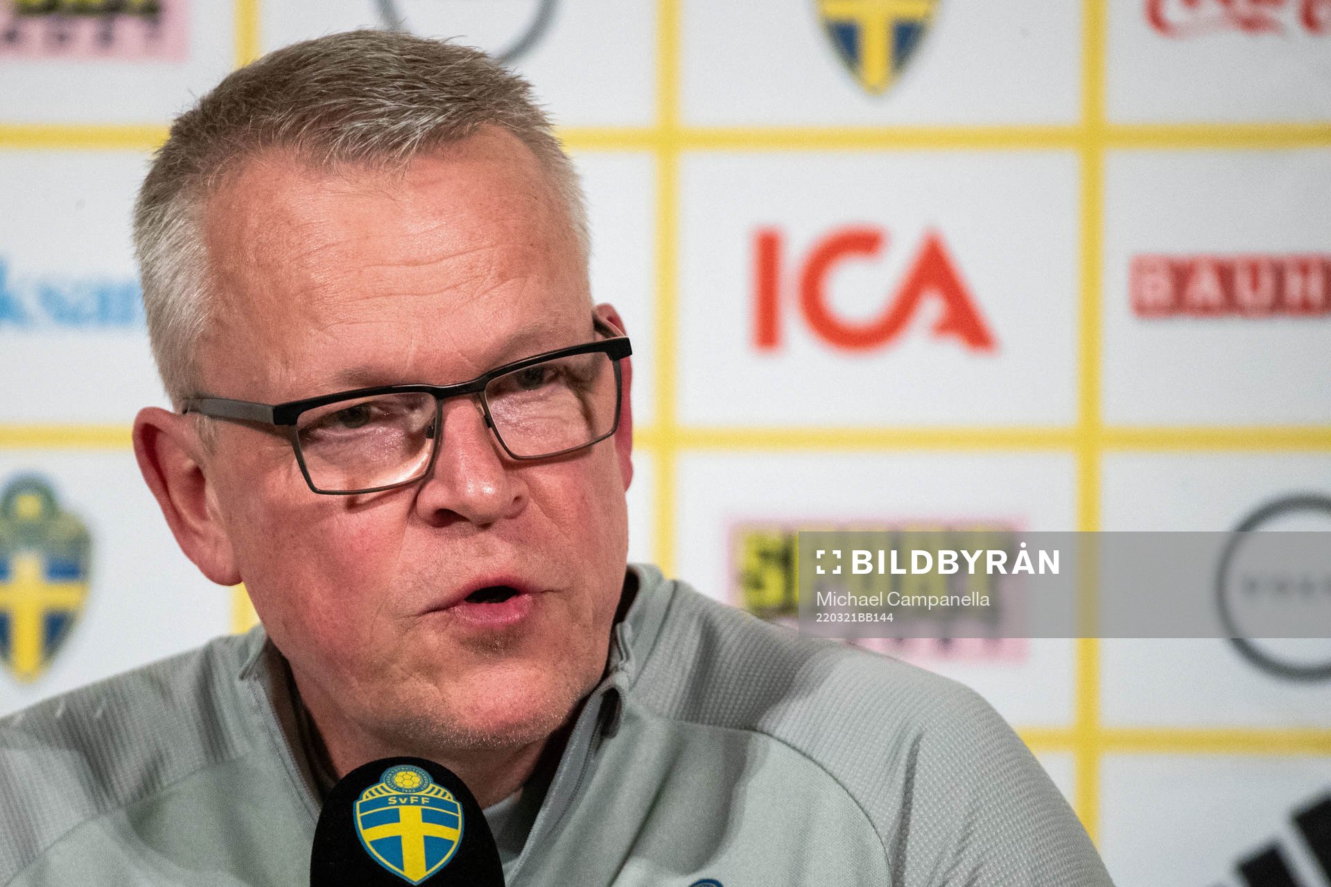 Head coach Janne Andersson of Sweden