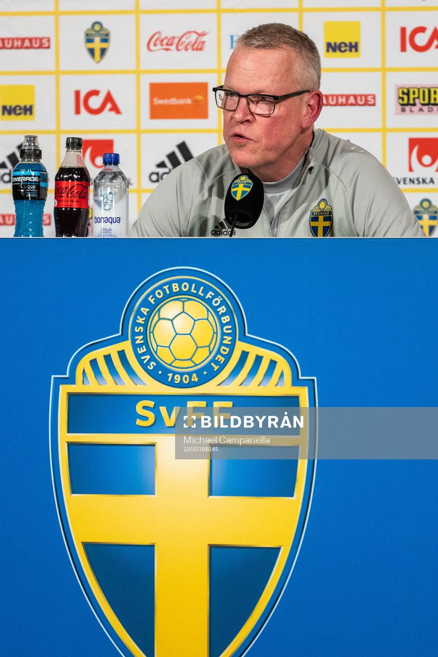 Head coach Janne Andersson of Sweden