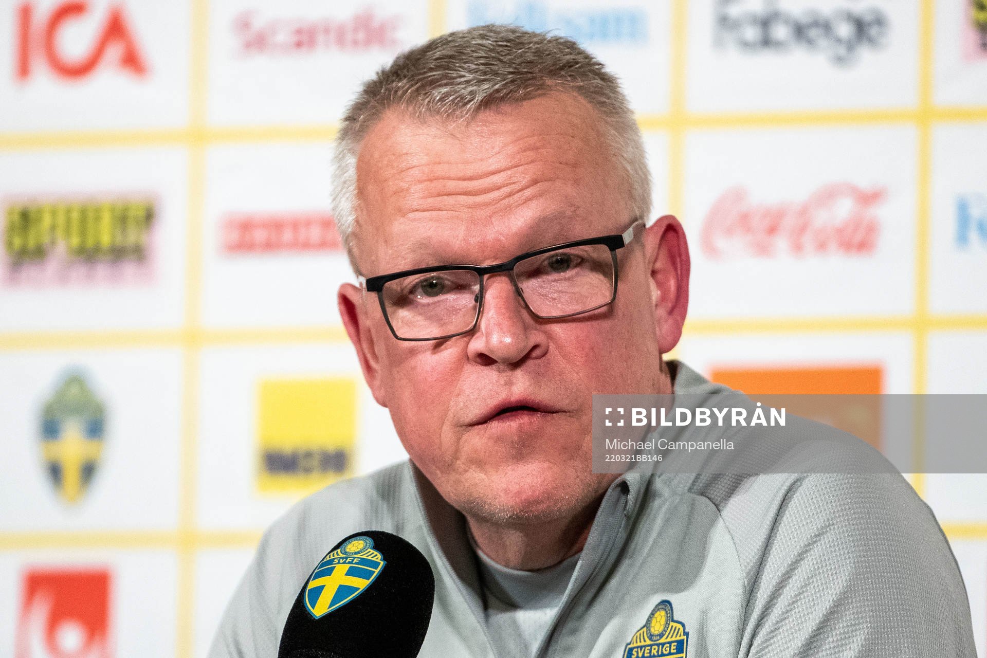 Head coach Janne Andersson of Sweden
