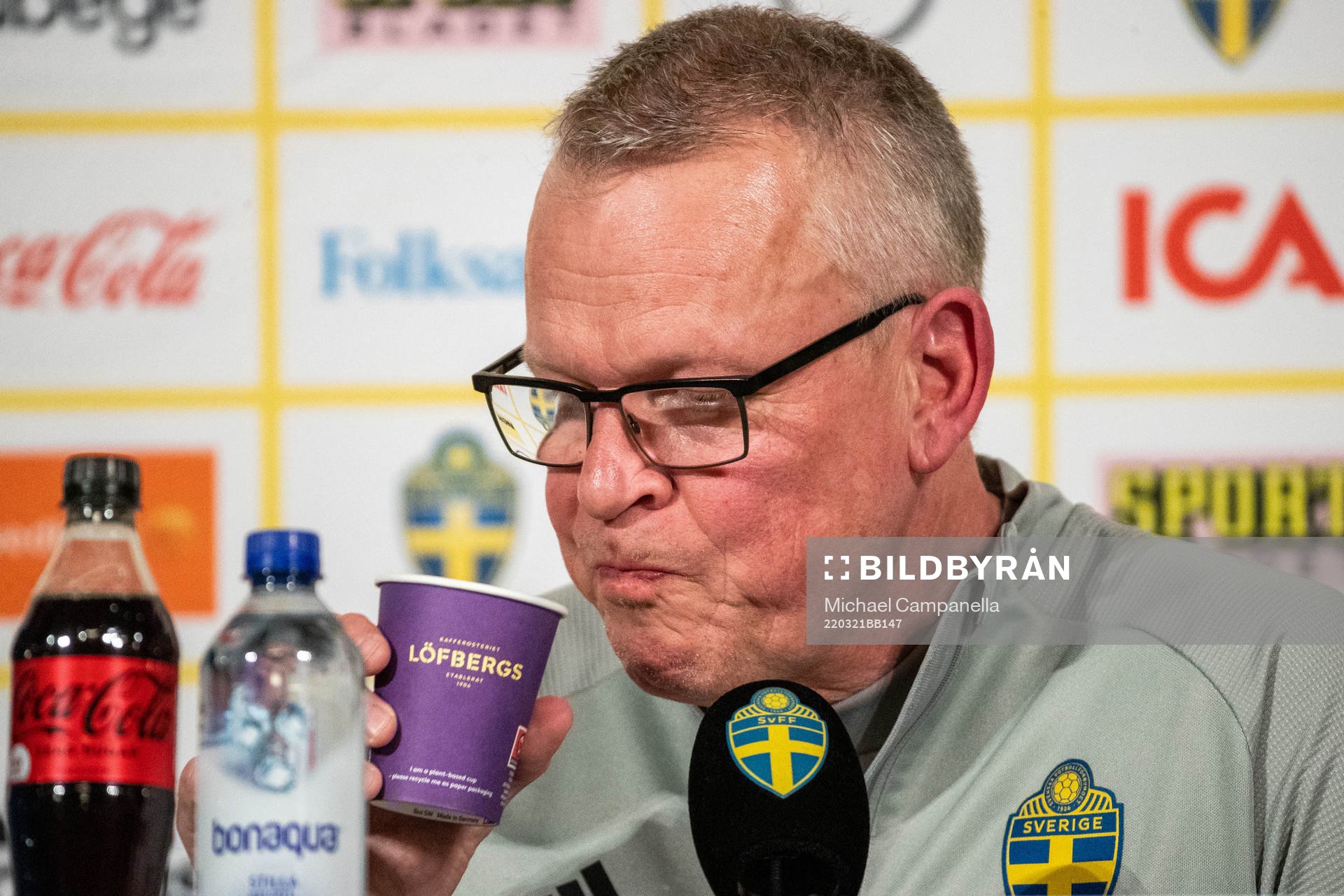 Head coach Janne Andersson of Sweden
