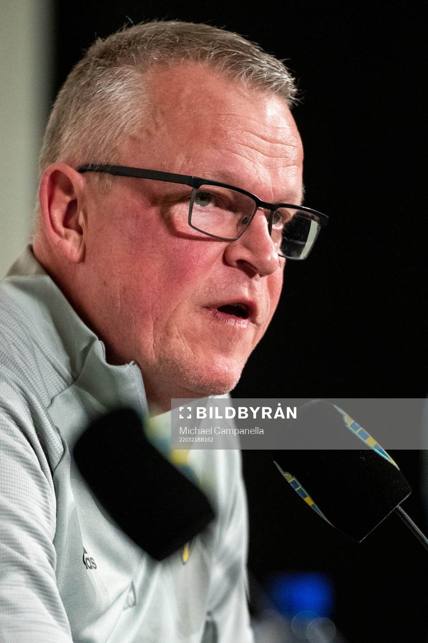 Head coach Janne Andersson of Sweden