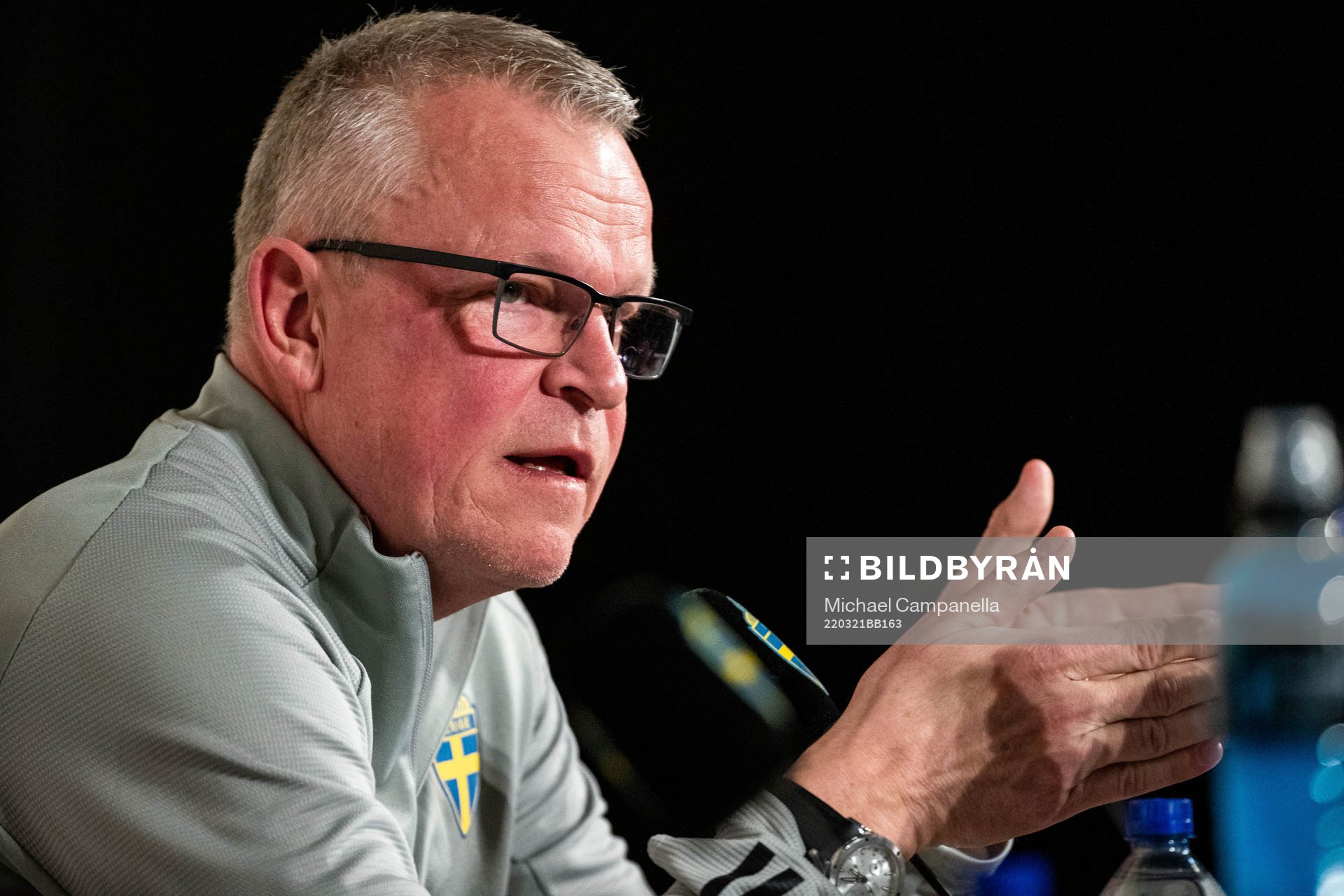 Head coach Janne Andersson of Sweden