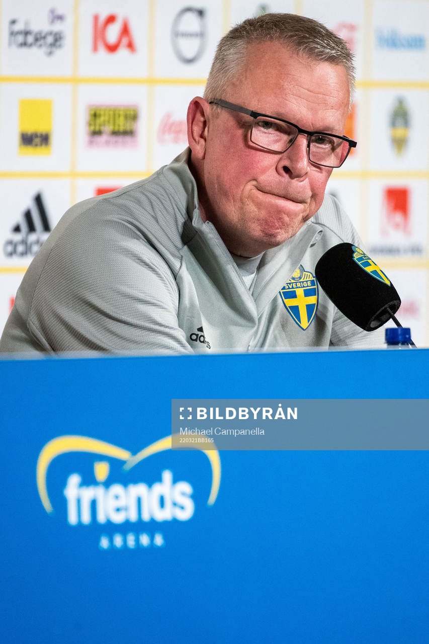 Head coach Janne Andersson of Sweden