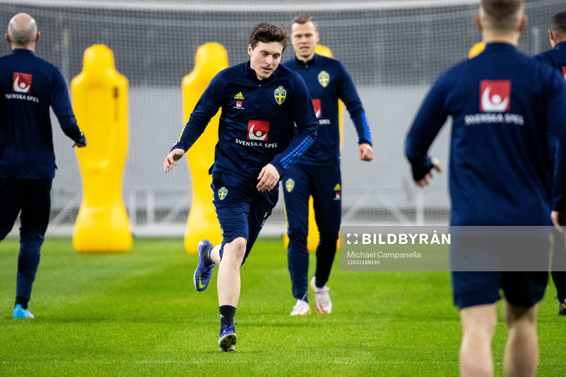Victor Nilsson Lindelöf of the Swedish national football