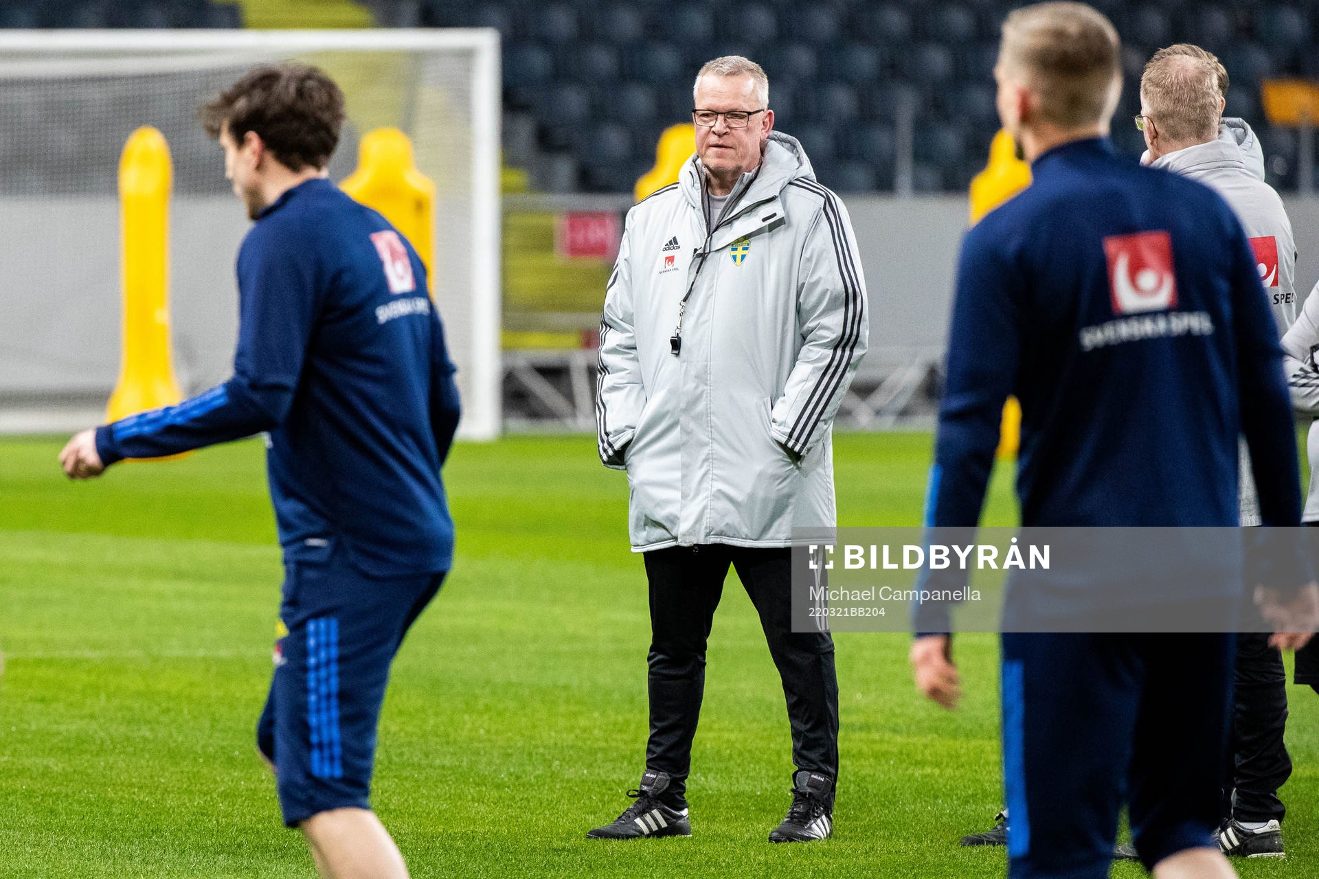 Head coach Janne Andersson of the Swedish national football