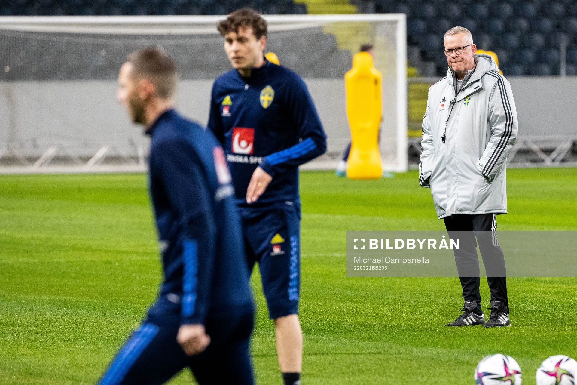 Head coach Janne Andersson of the Swedish national football