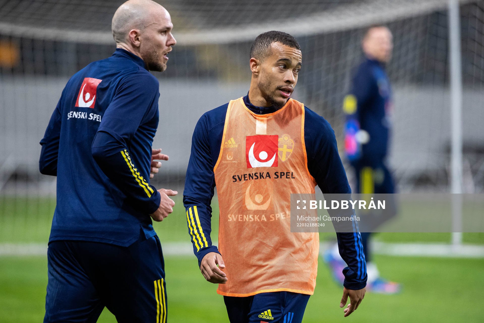 Robin Quaison of the Swedish national football team