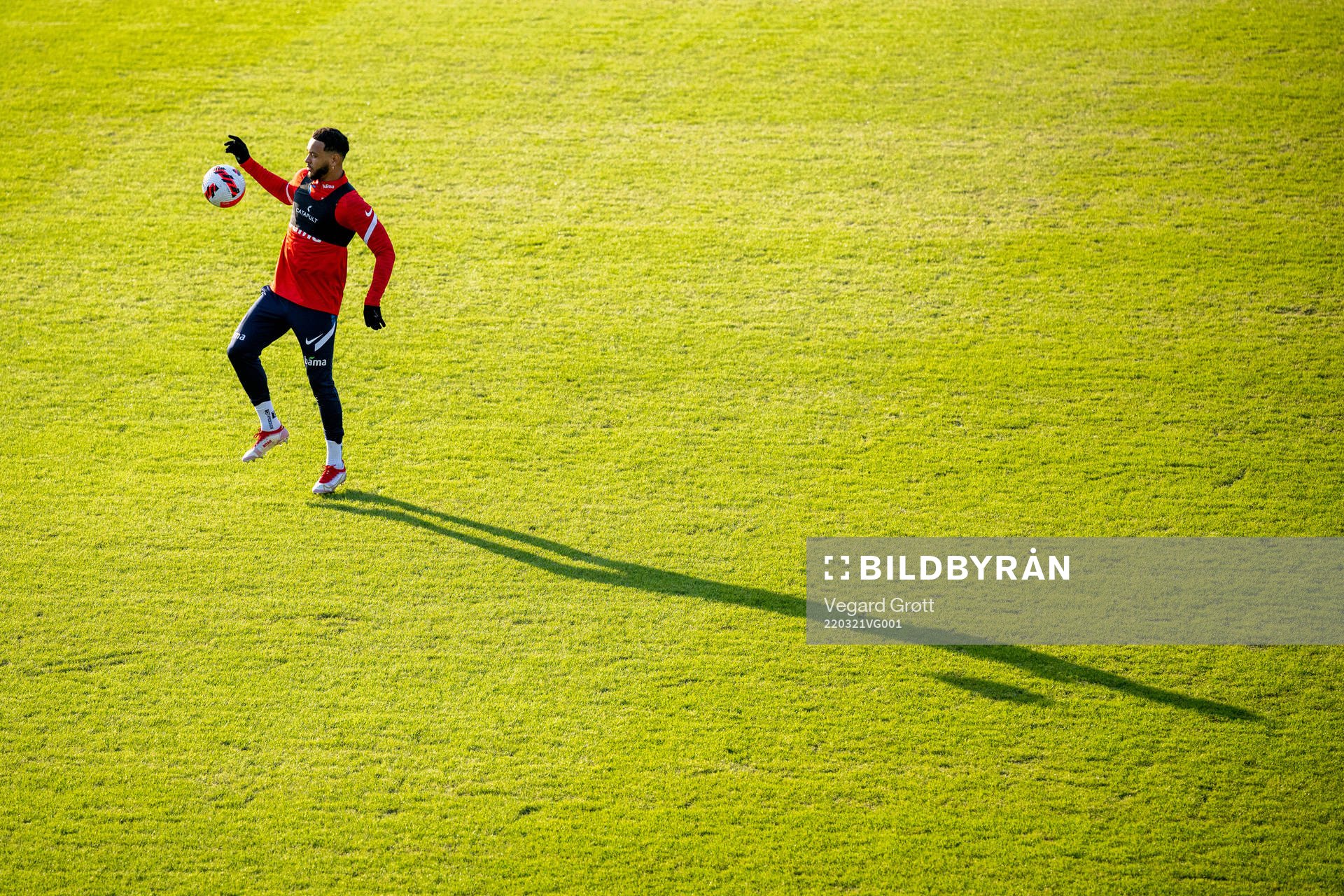Joshua King of the Norwegian national football team