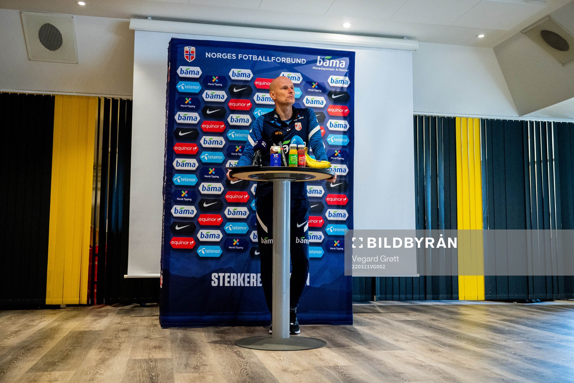 Ståle Solbakken, head coach of the Norwegian national