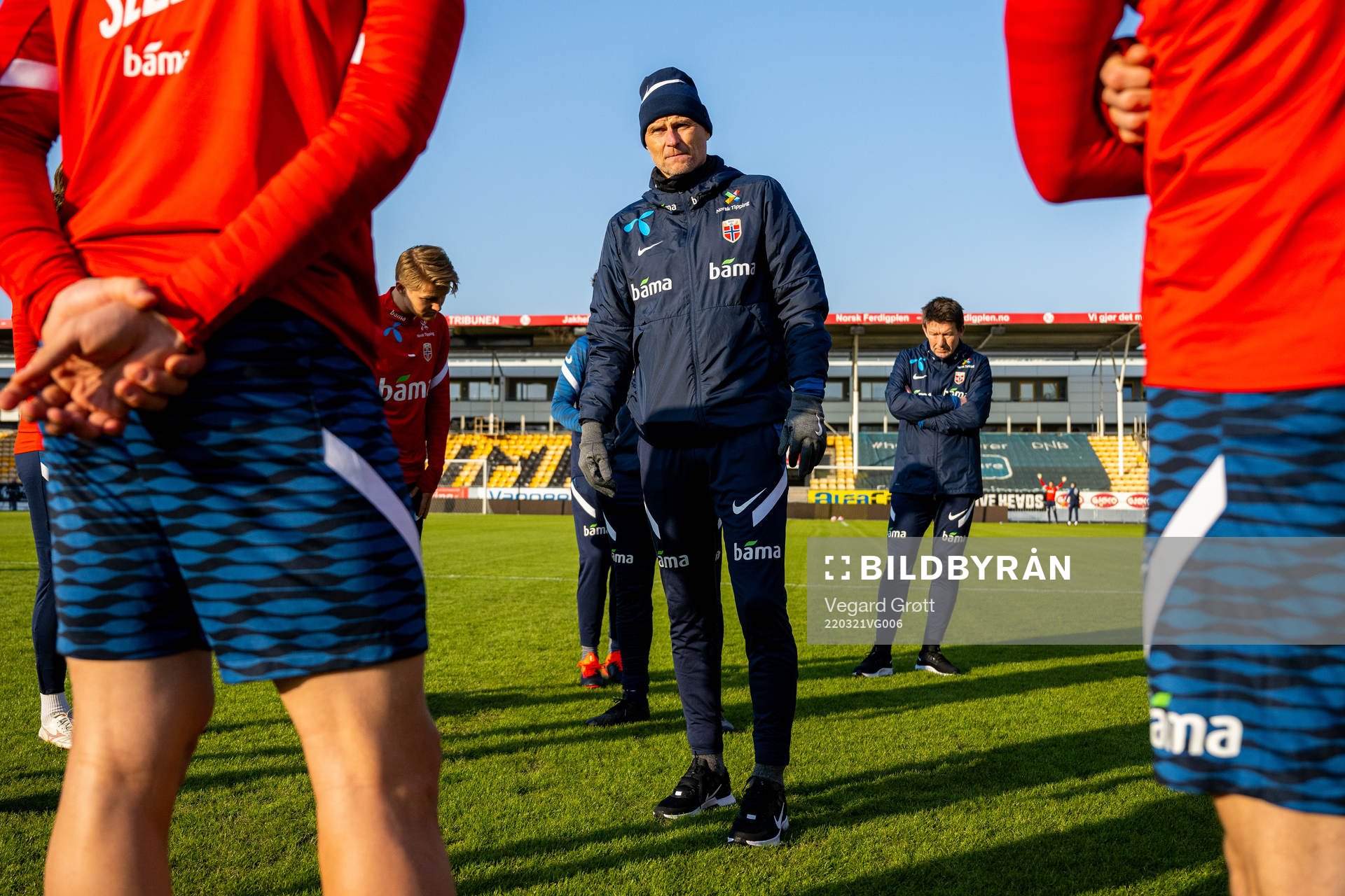 Ståle Solbakken, head coach of the Norwegian national