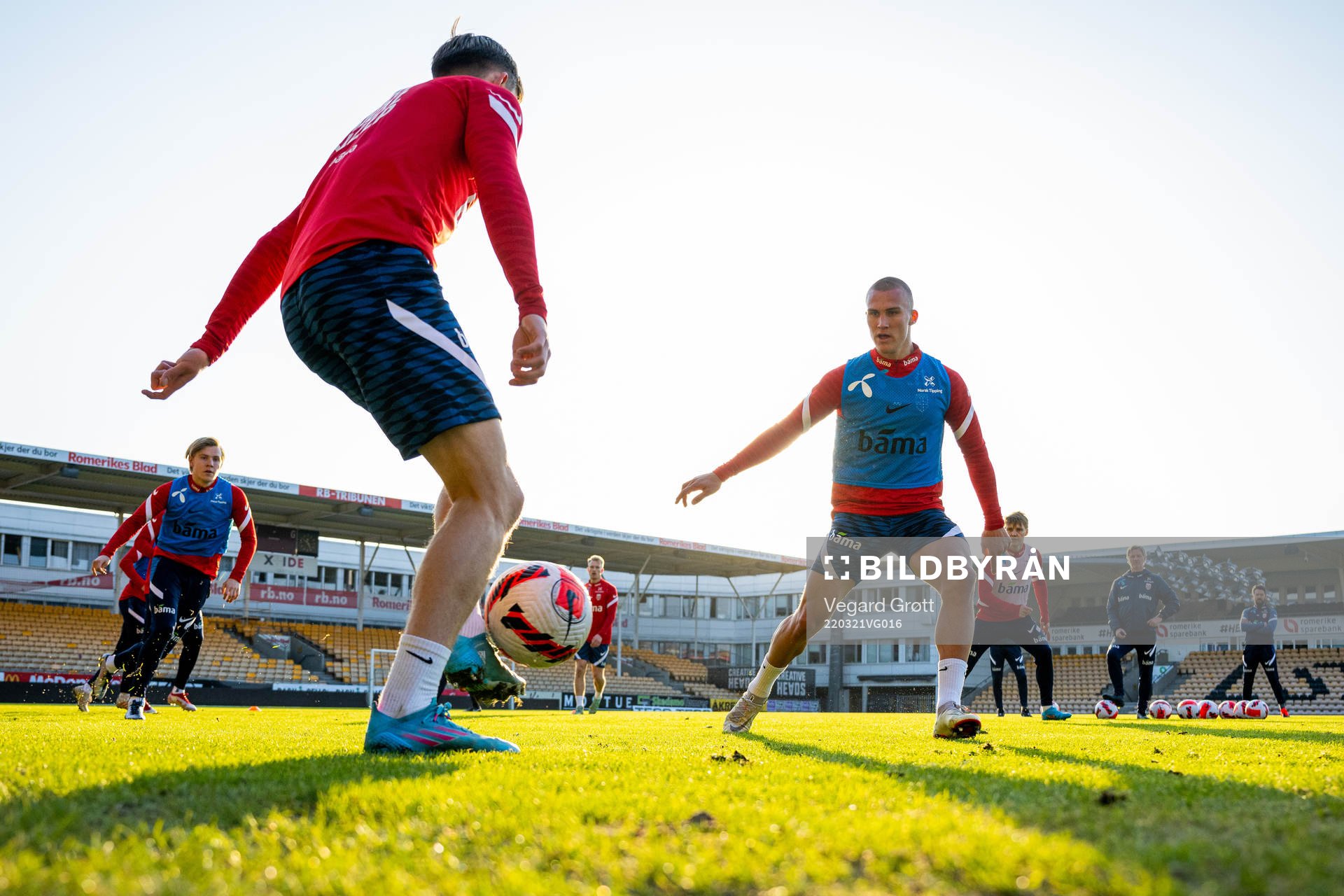 Leo Østigård of the Norwegian national football team
