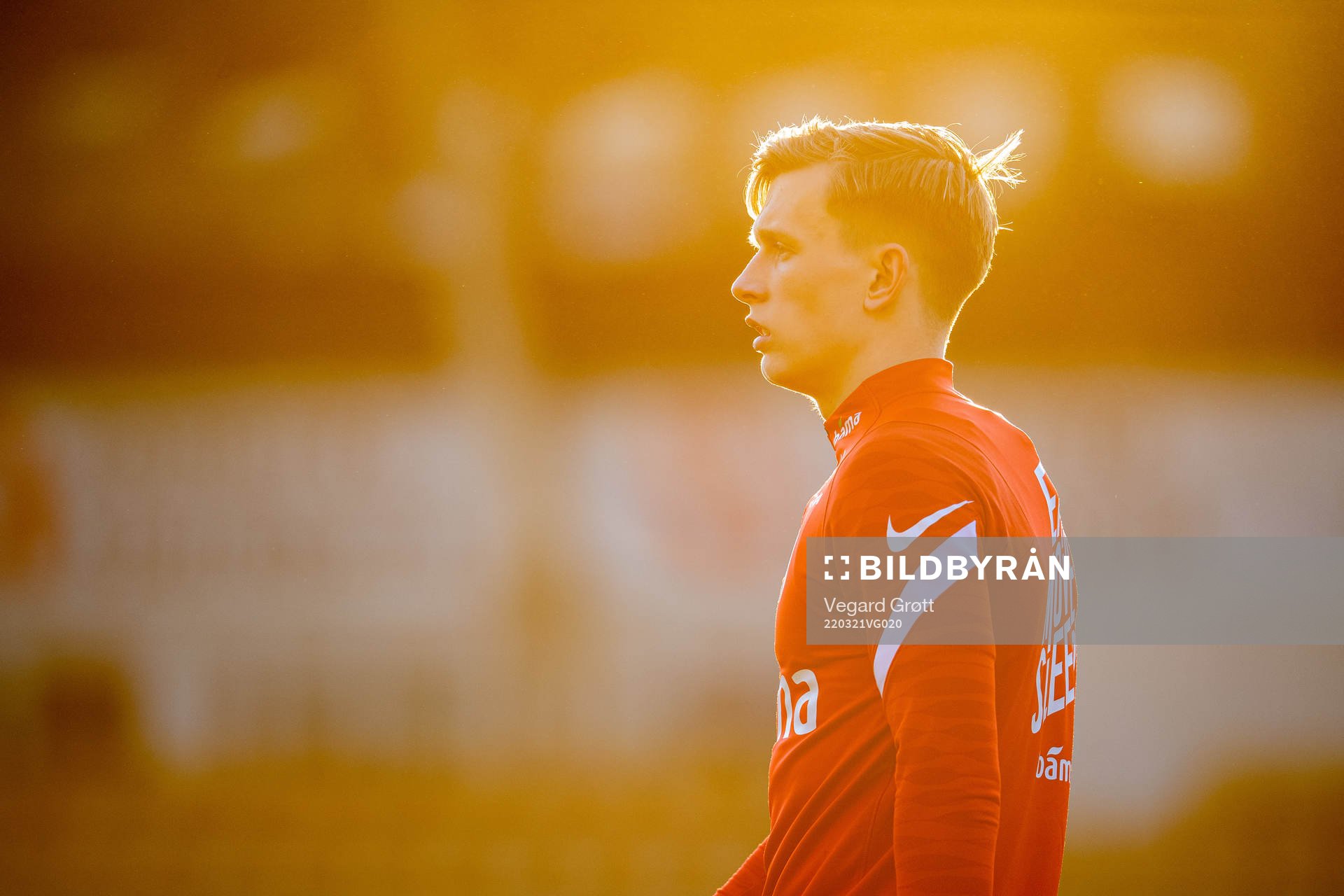 Marcus Holmgren Pedersen of the Norwegian national football