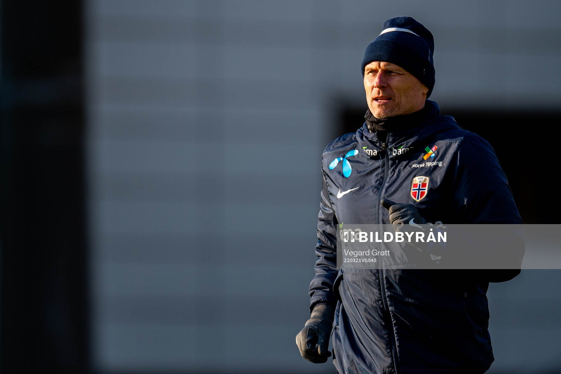 Ståle Solbakken, head coach of the Norwegian national