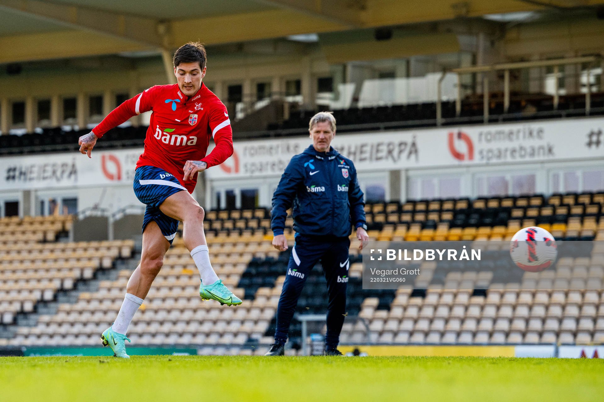 Mathias Normann of the Norwegian national football team