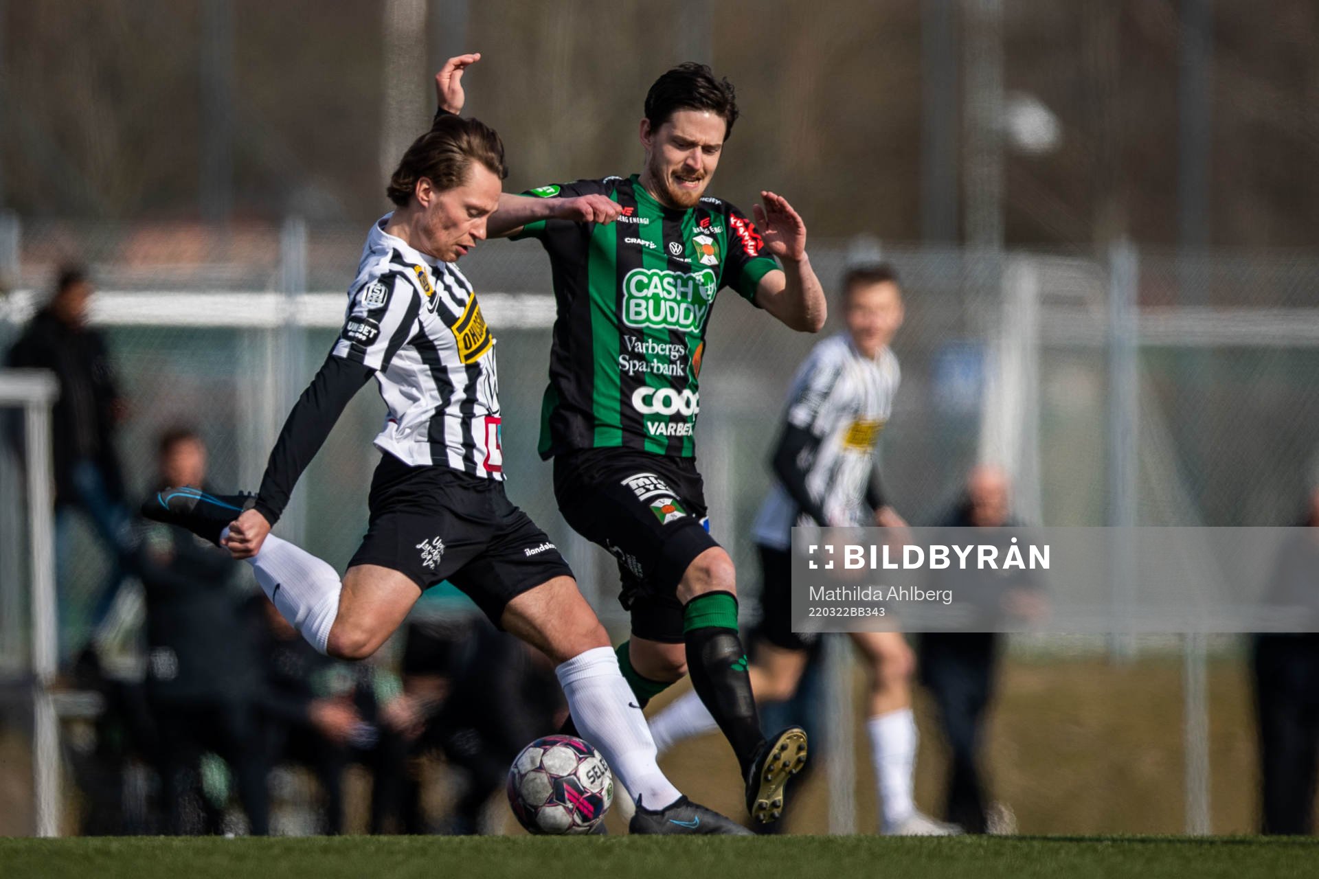 Landskronas Filip Ottosson och Varbergs Robin Tranberg