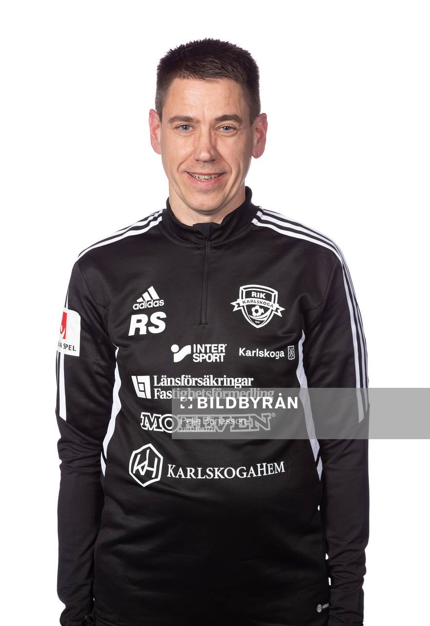 Rävåsens Lagledare, Ralf Sundhäll poserar för ett porträtt den 22 mars 2022 i Karlskoga.