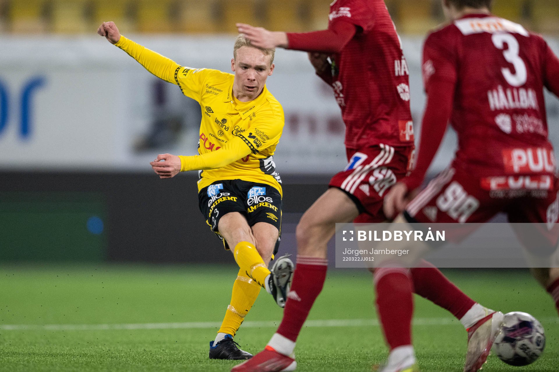 Elfsborgs Hampus Hagvall skjuter 2-0