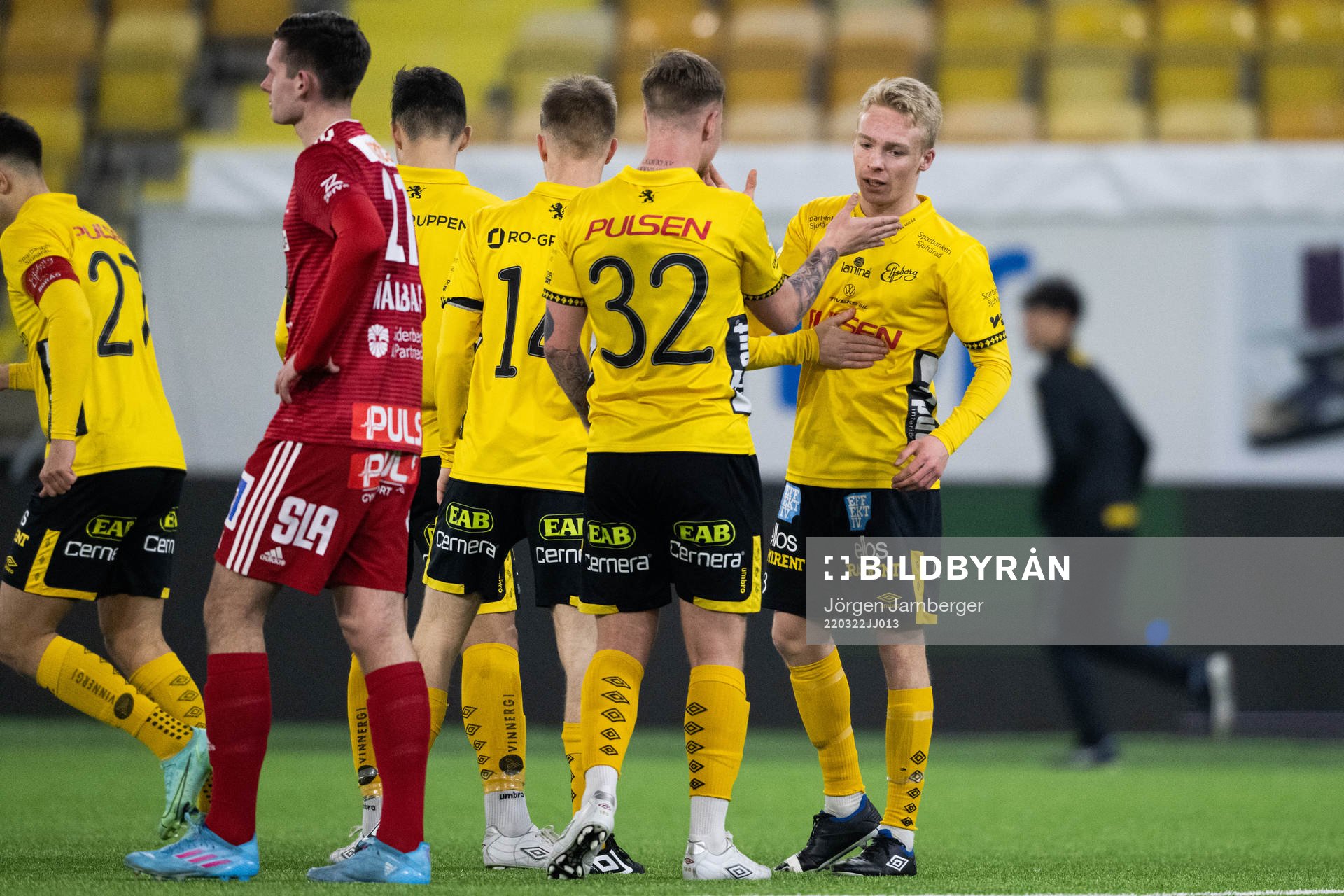 Elfsborgs Hampus Hagvall jublar