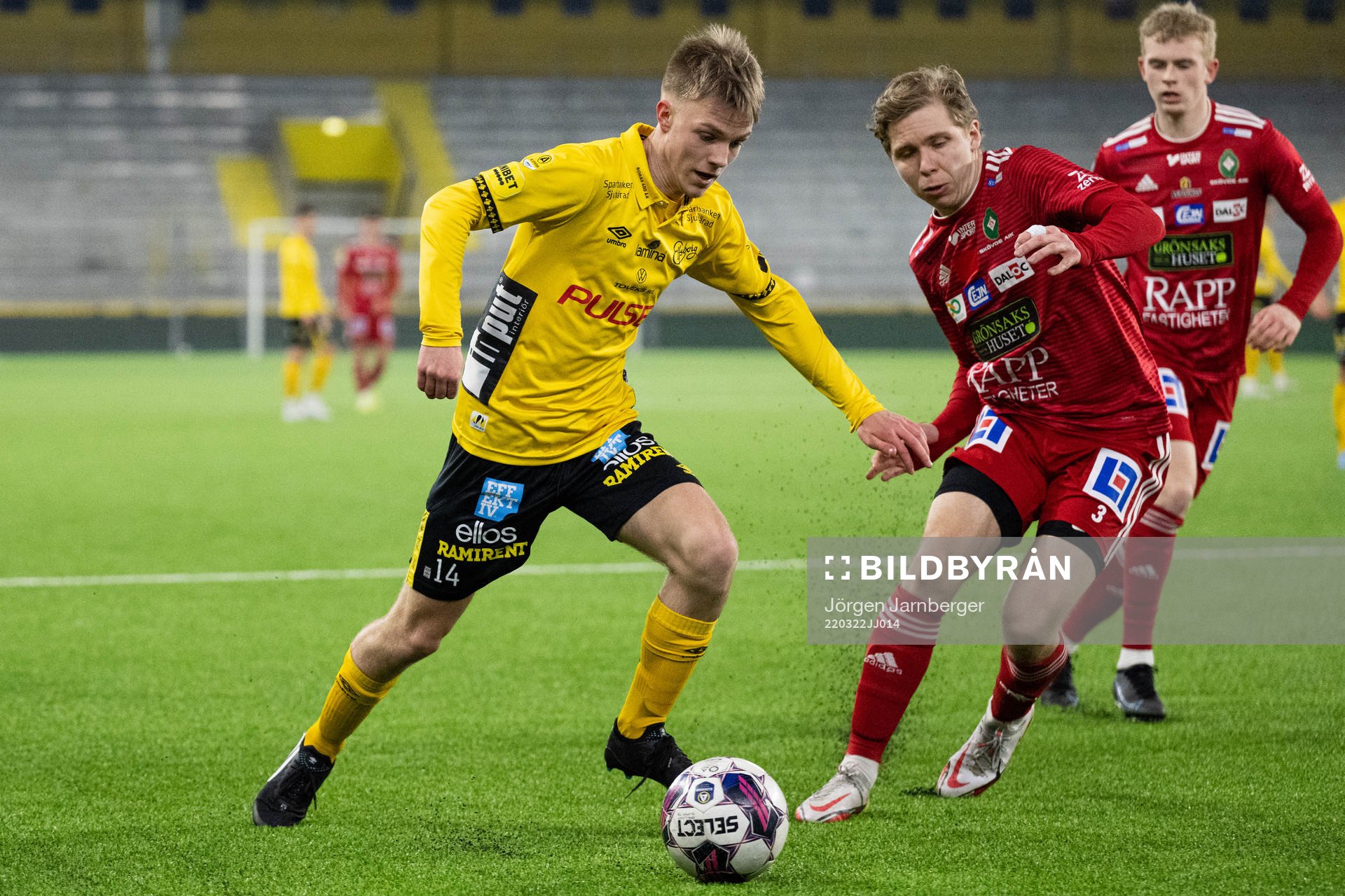 Elfsborgs Theo Eliasson och Skövdes Samuel Sörman