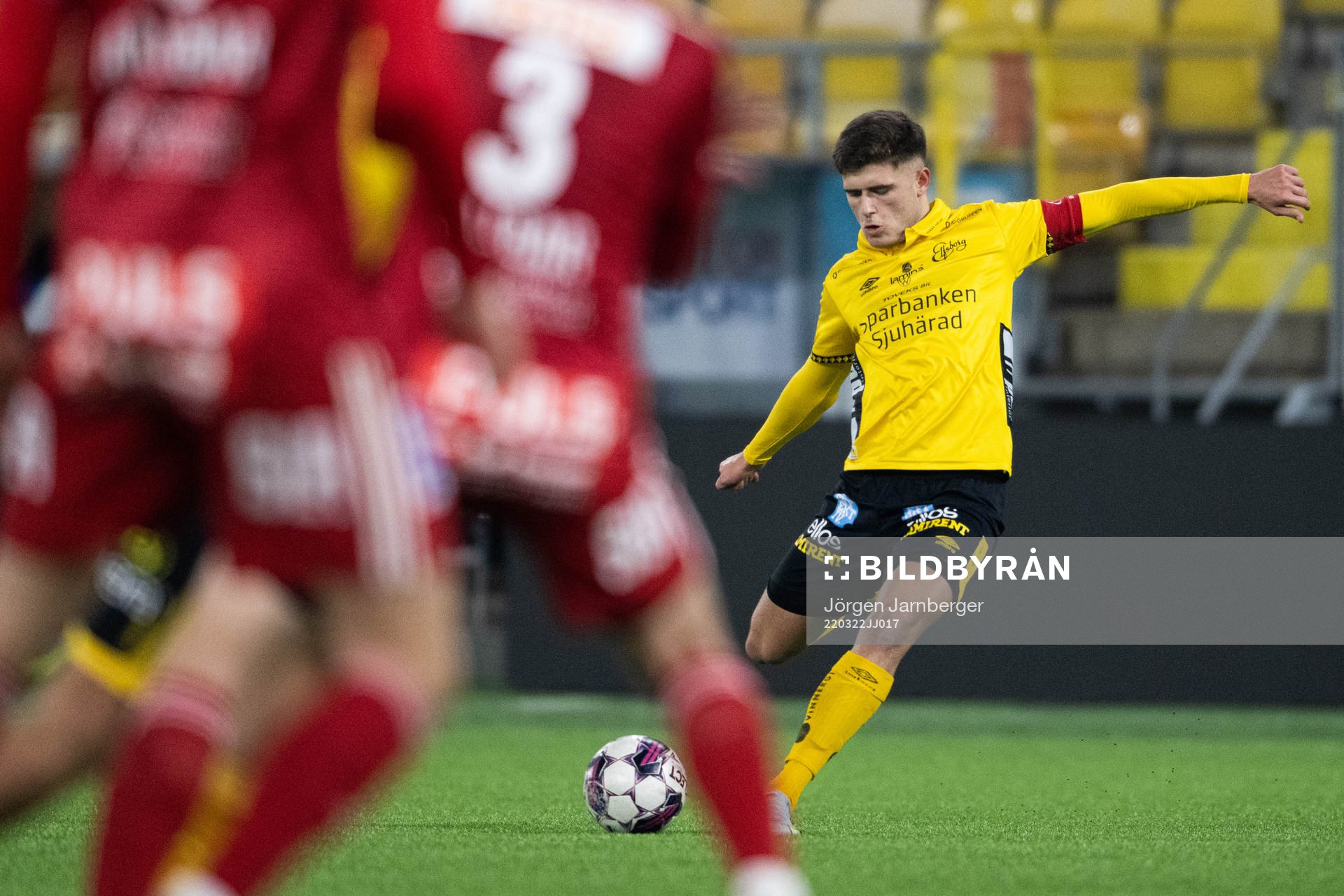 Elfsborgs Besfort Zeneli skjuter 3-0 på frispark