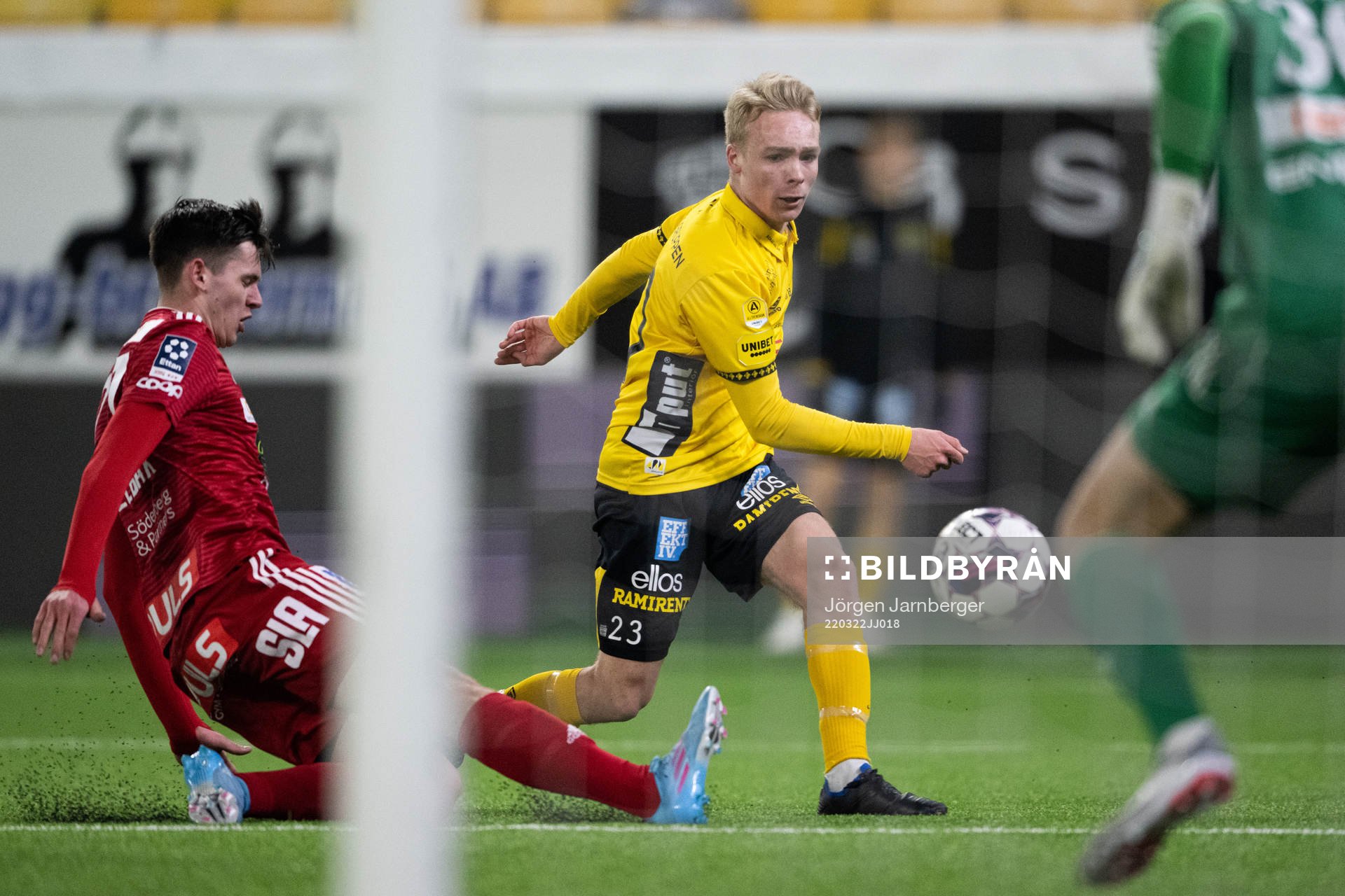 Skövdes Oscar Haglund och Elfsborgs Hampus Hagvall