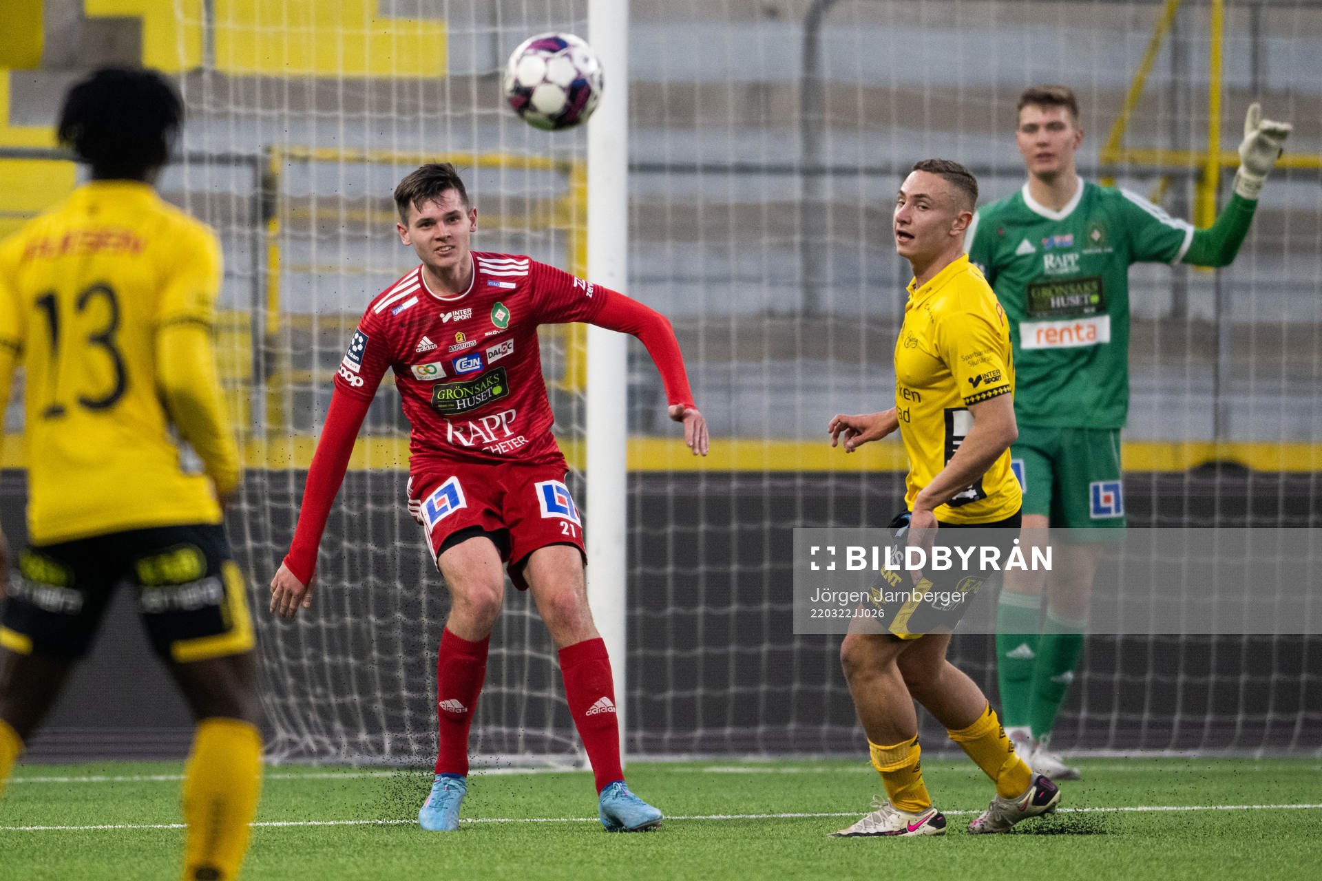 Skövdes Oscar Haglund och Elfsborgs Theo Lind