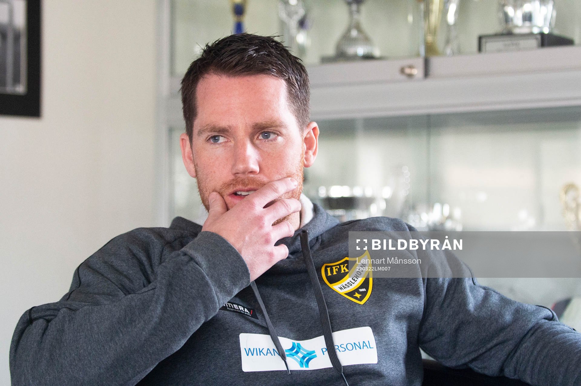 Johan Persson, IFK Hässleholm i Hässleholm 22 mars 2022