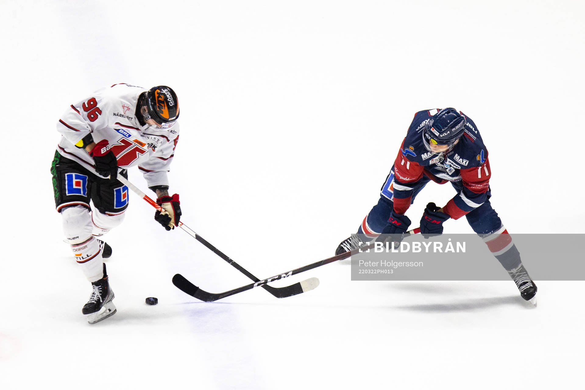 Örebros Robin Kovacs  och Linköpings Henrik Törnqvist