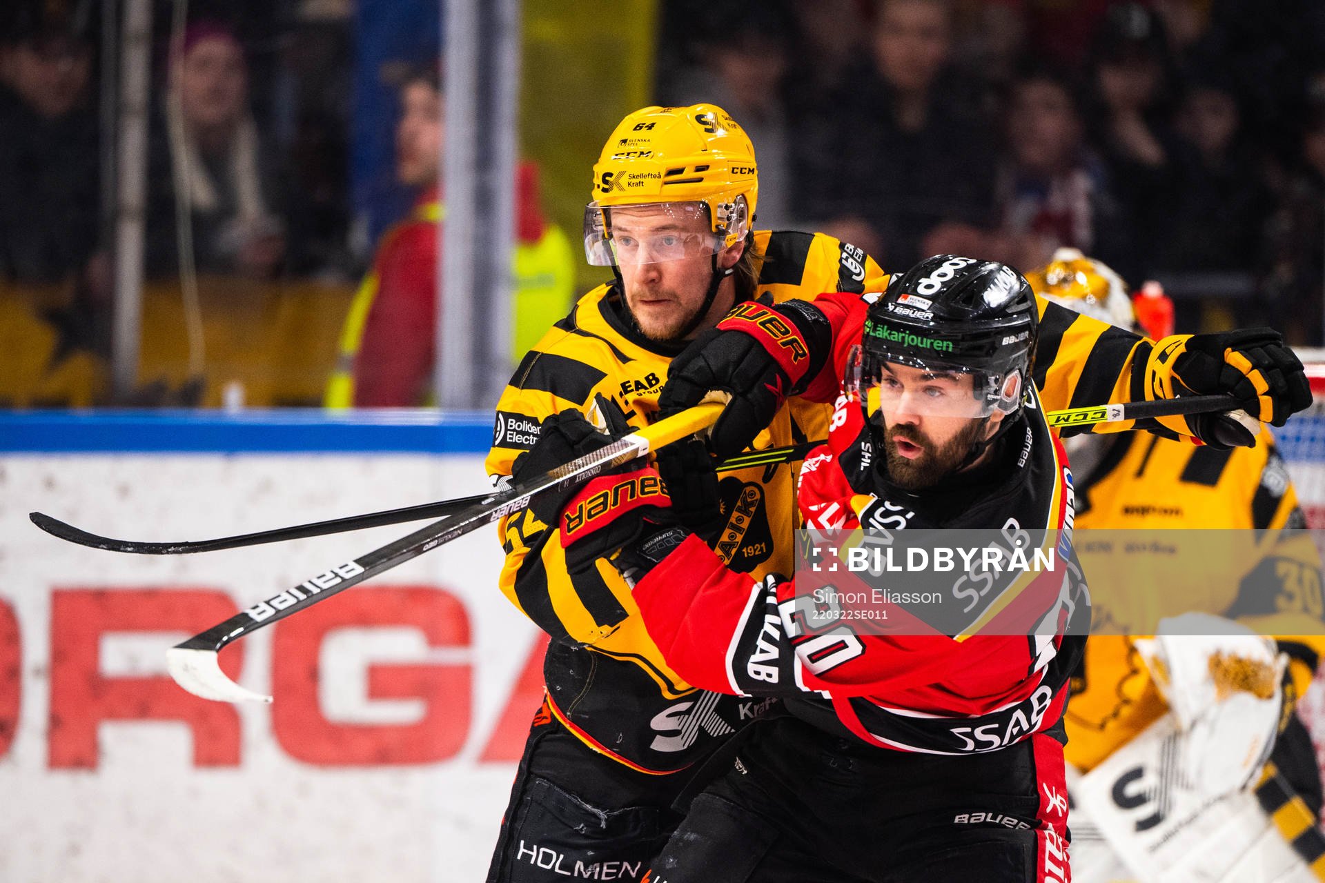 Skellefteås Jonathan Pudas och Luleås Luleås Jack