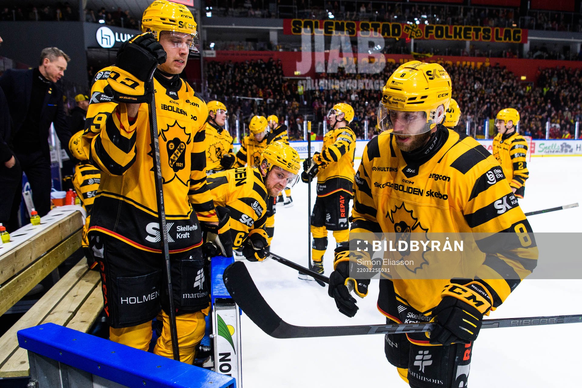 Skellefteås Jonathan Pudas deppar