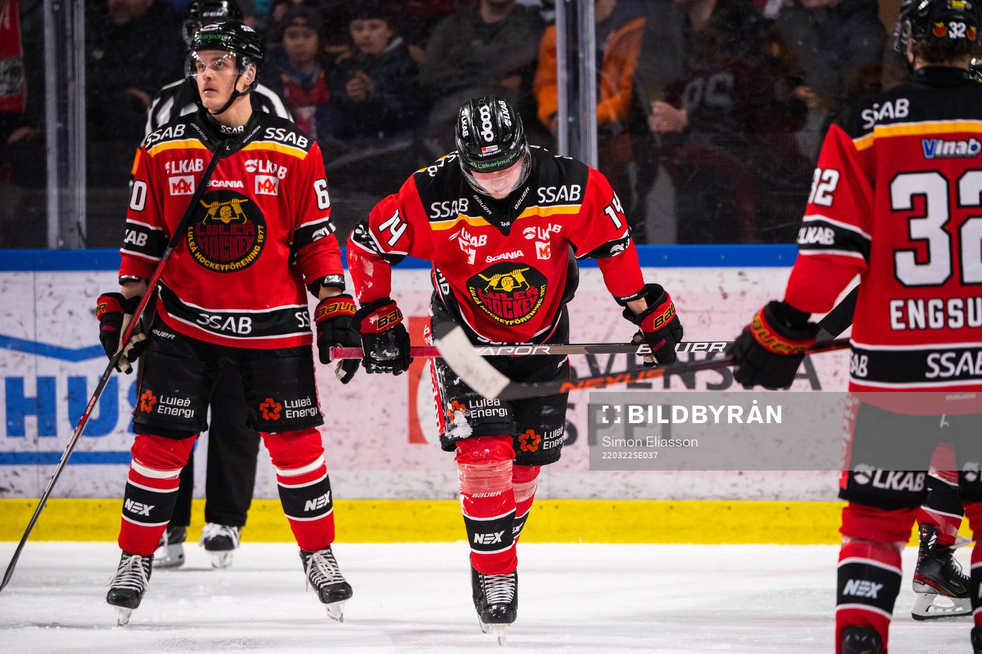 Luleås Jonas Berglund med skada