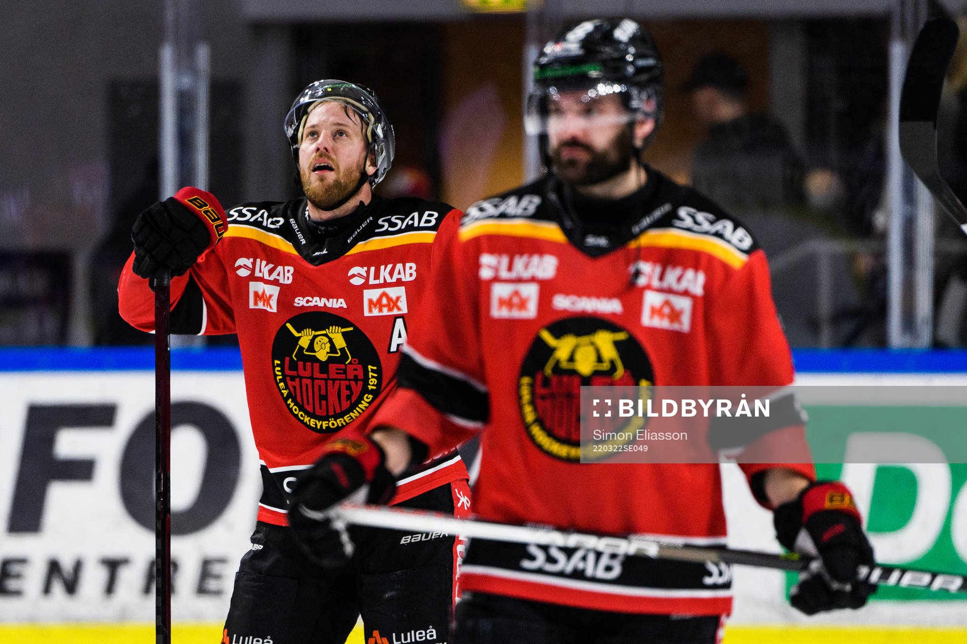 Luleås Linus Omark deppar