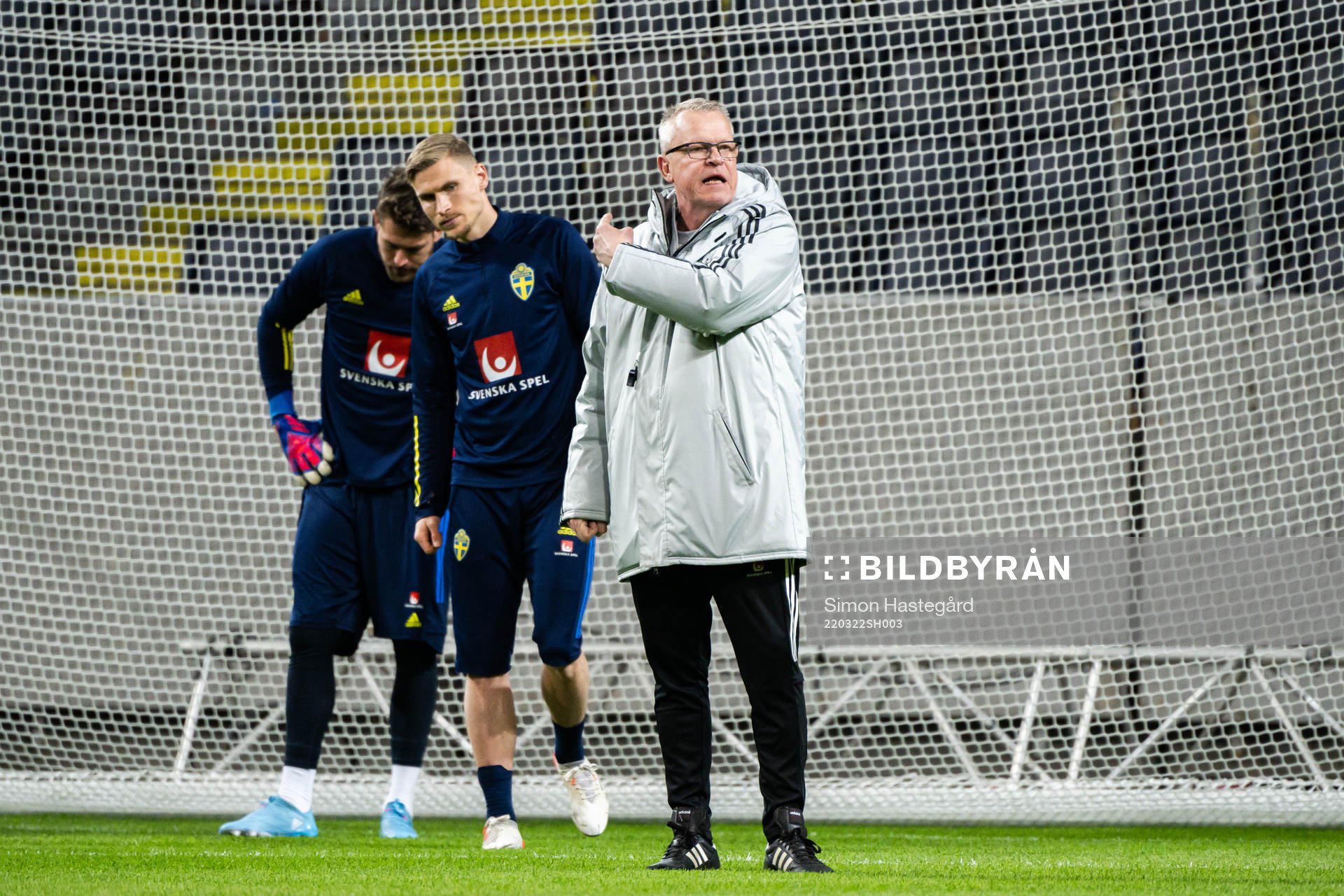 Head coach Janne Andersson of the Swedish national football