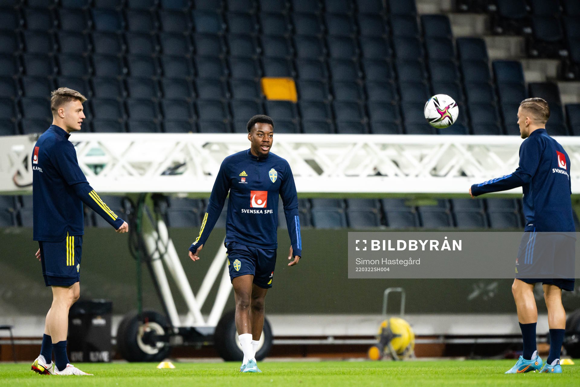 Anthony Elanga of the Swedish national football team